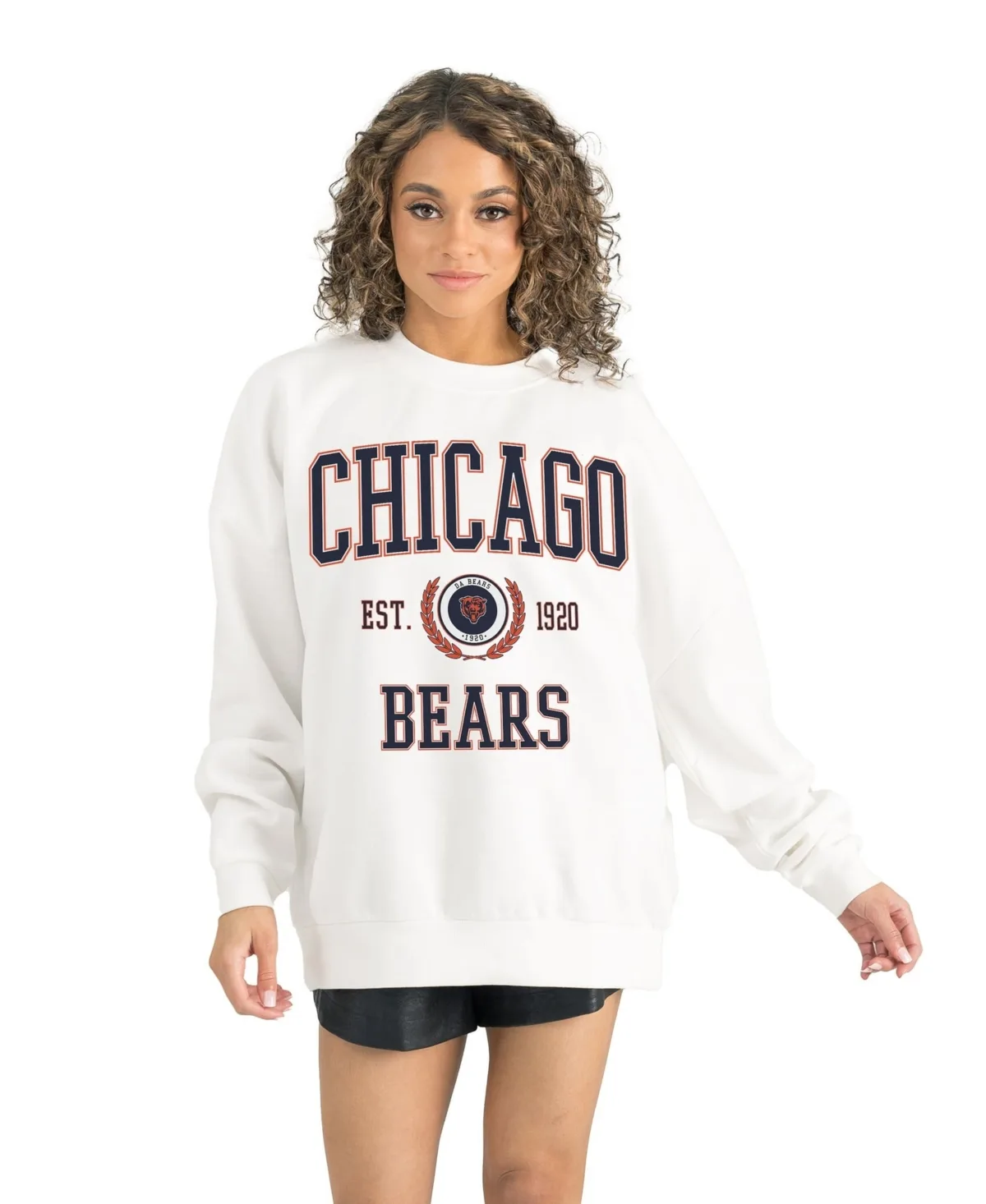 Chicago Bears Timeless Triumph Premium Fleece Pullover Sweatshirt