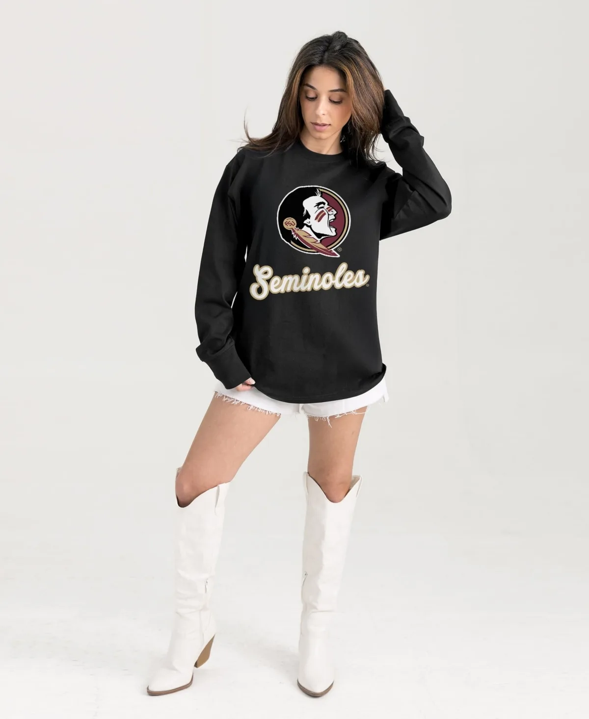Florida State Seminoles Oversized Honor Roll Long-Sleeve T-Shirt