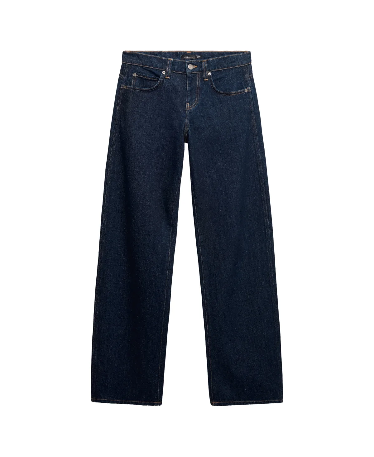 Selection Low-Rise Balloon Dark-Rinse Denim Jeans by Mango