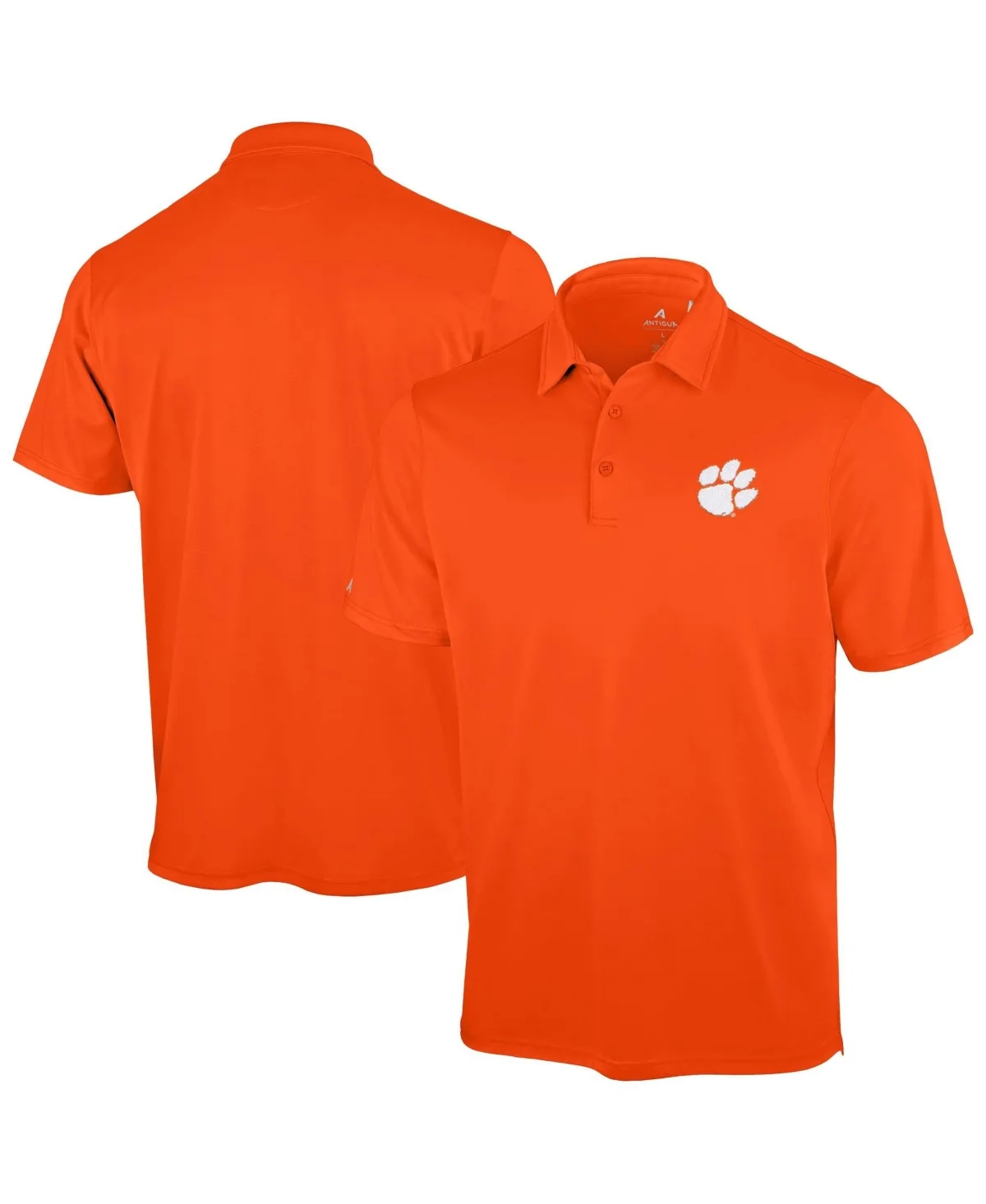 Clemson Tigers Unshakeable Solid Polo Shirt