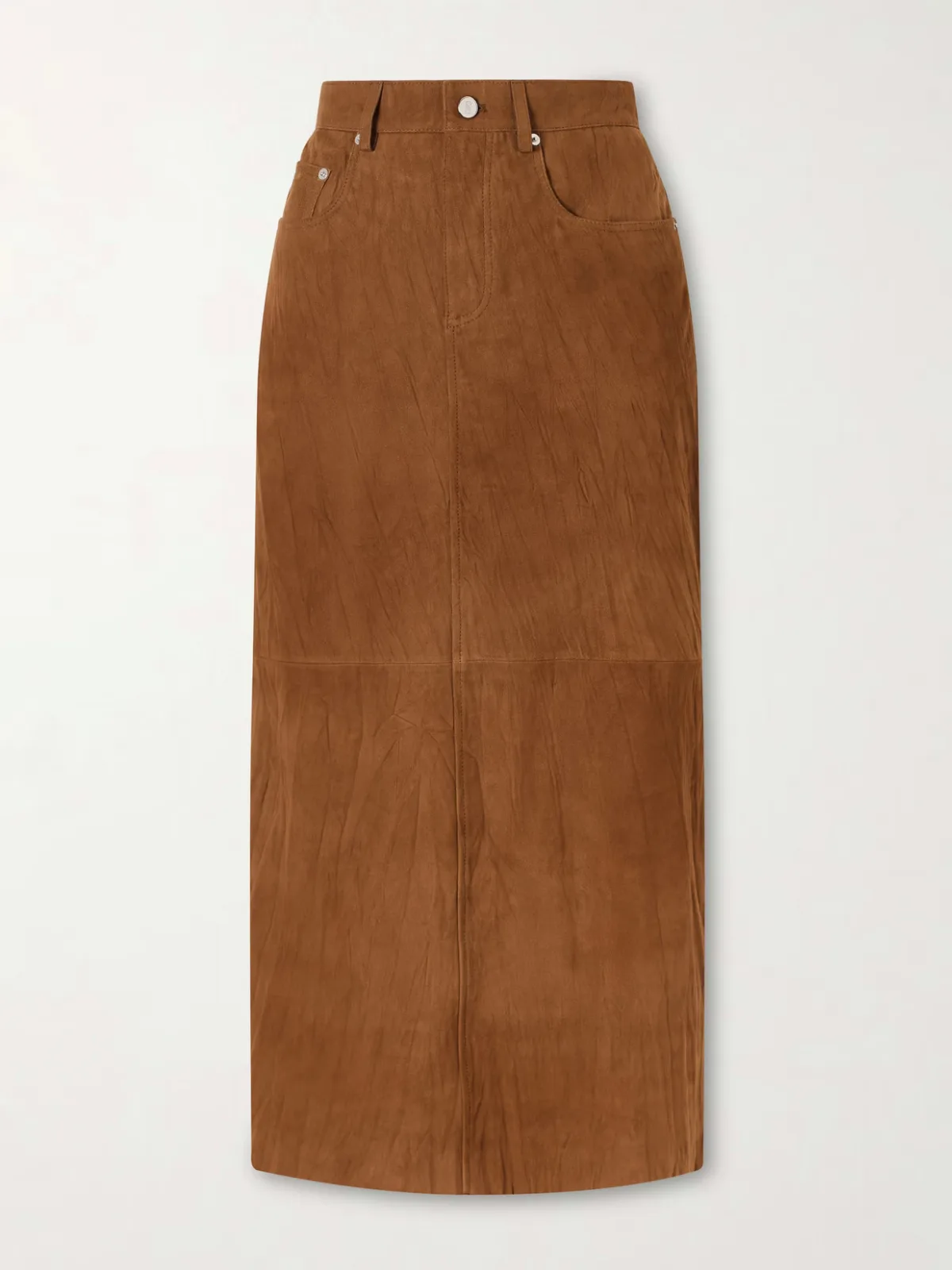 - Nayah Suede Maxi Skirt -