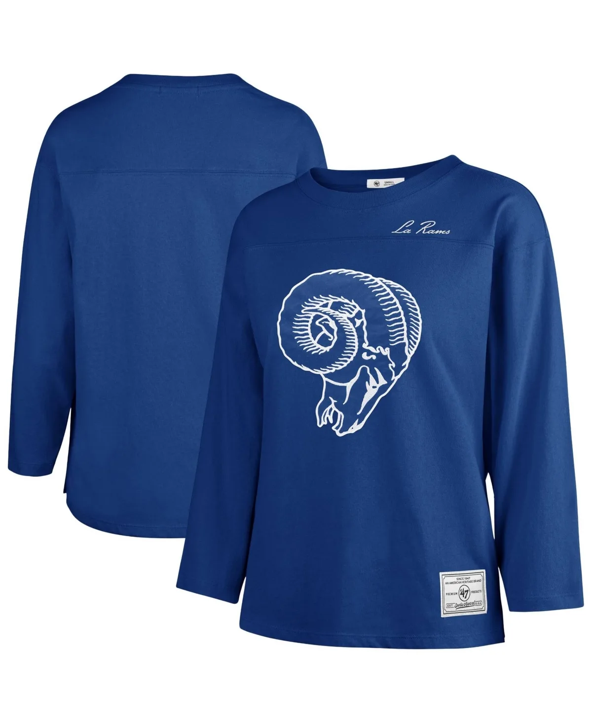 Los Angeles Rams Game Nod Timeless Long-Sleeve T-Shirt by 47 Brand