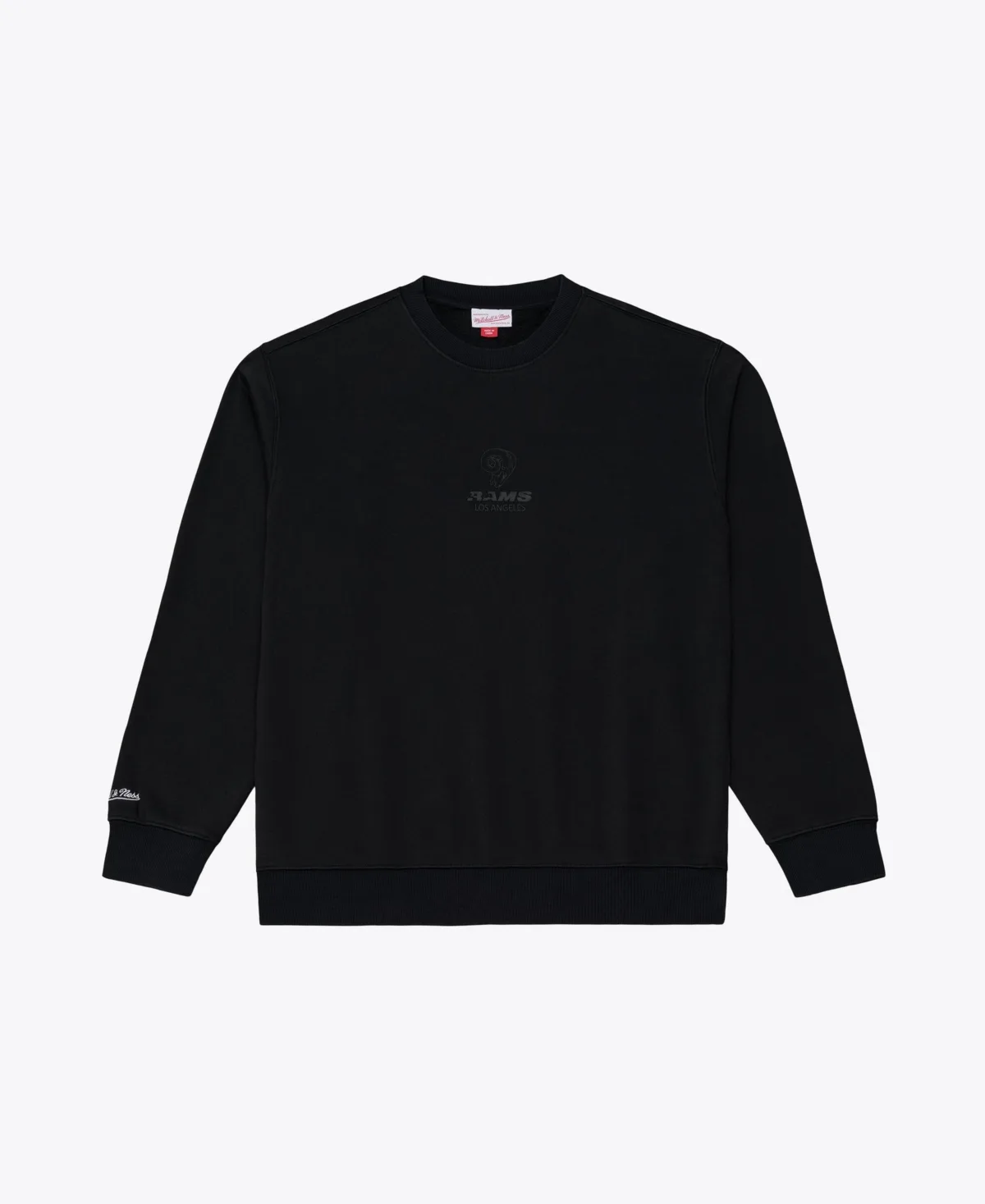 Los Angeles Rams Core Essentials Micro Logo Fleece Sweatshirt