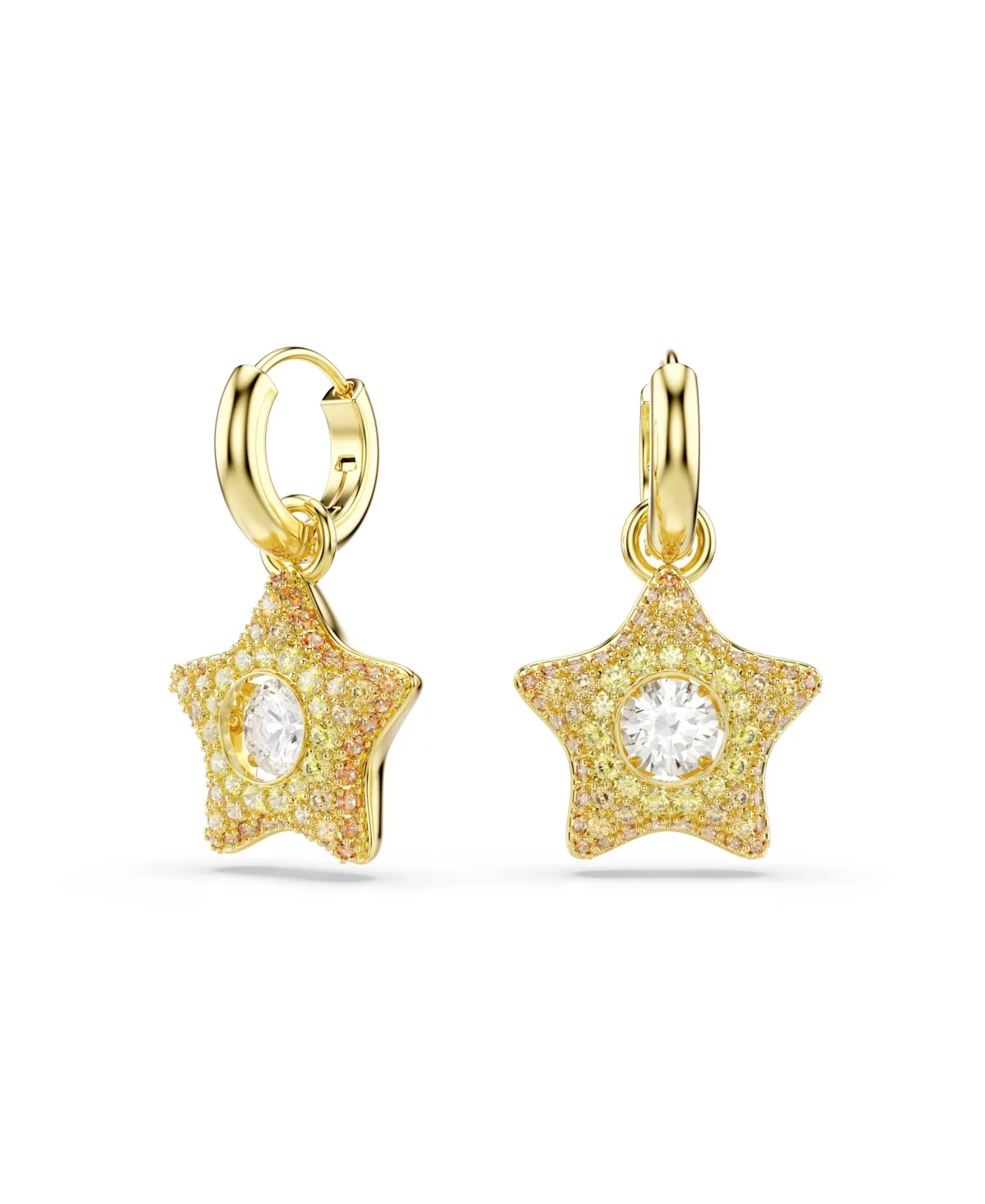 Crystal Star Drop Earrings by Swarovski