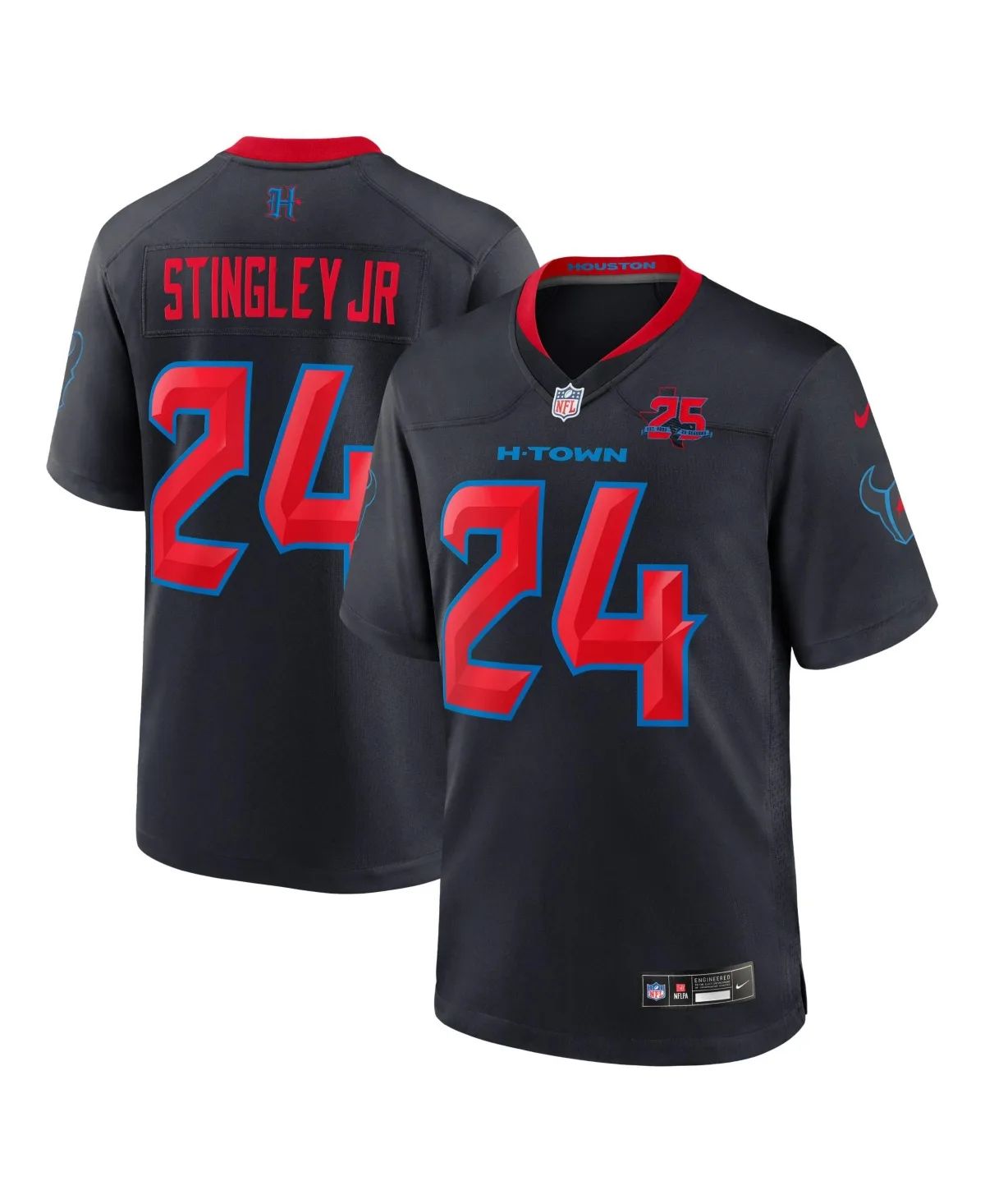 Derek Stingley Jr. Houston Texans Alternate 2 25th Season Game Jersey by Nike