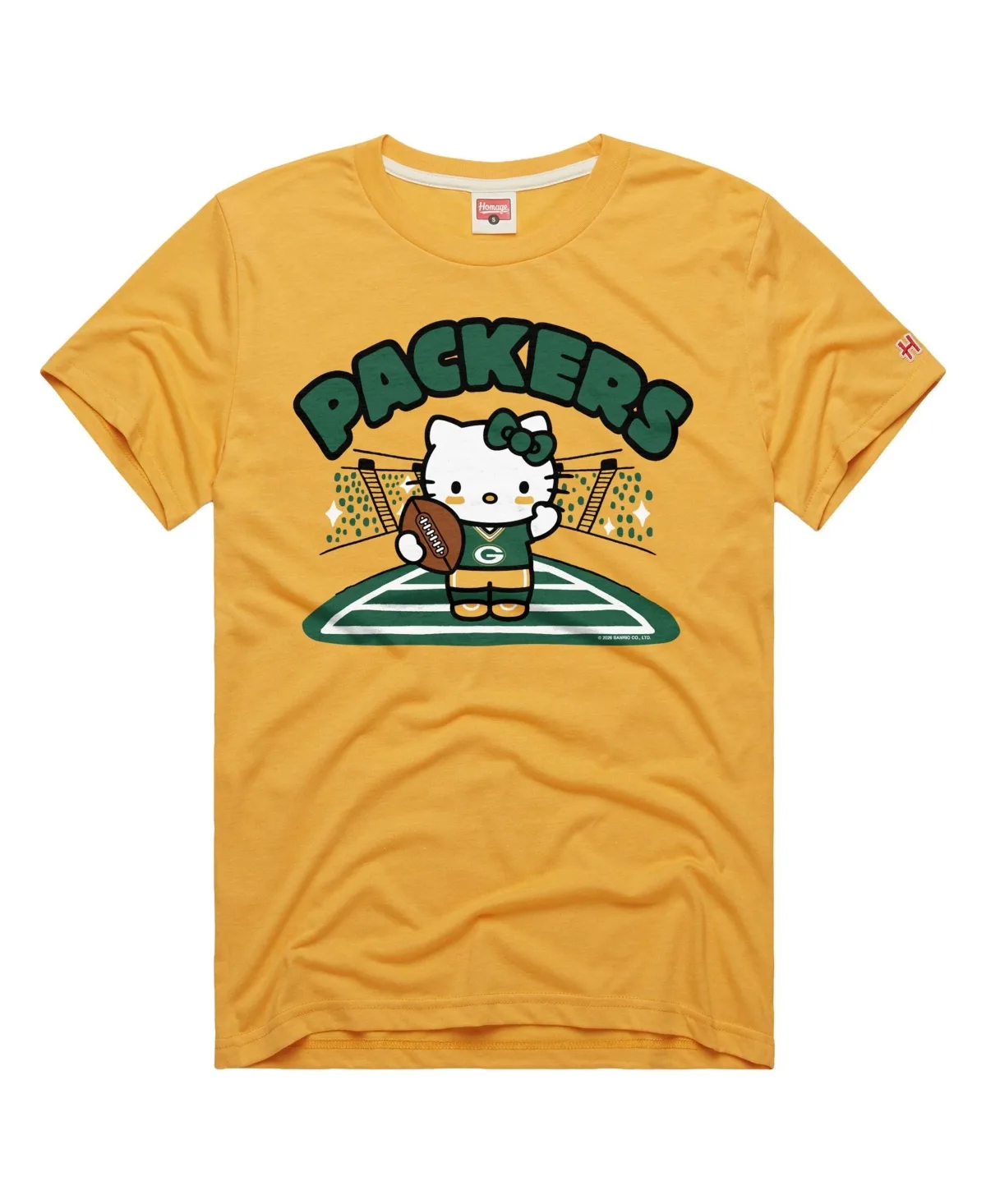 Green Bay Packers x Hello Kitty Triblend T-Shirt
