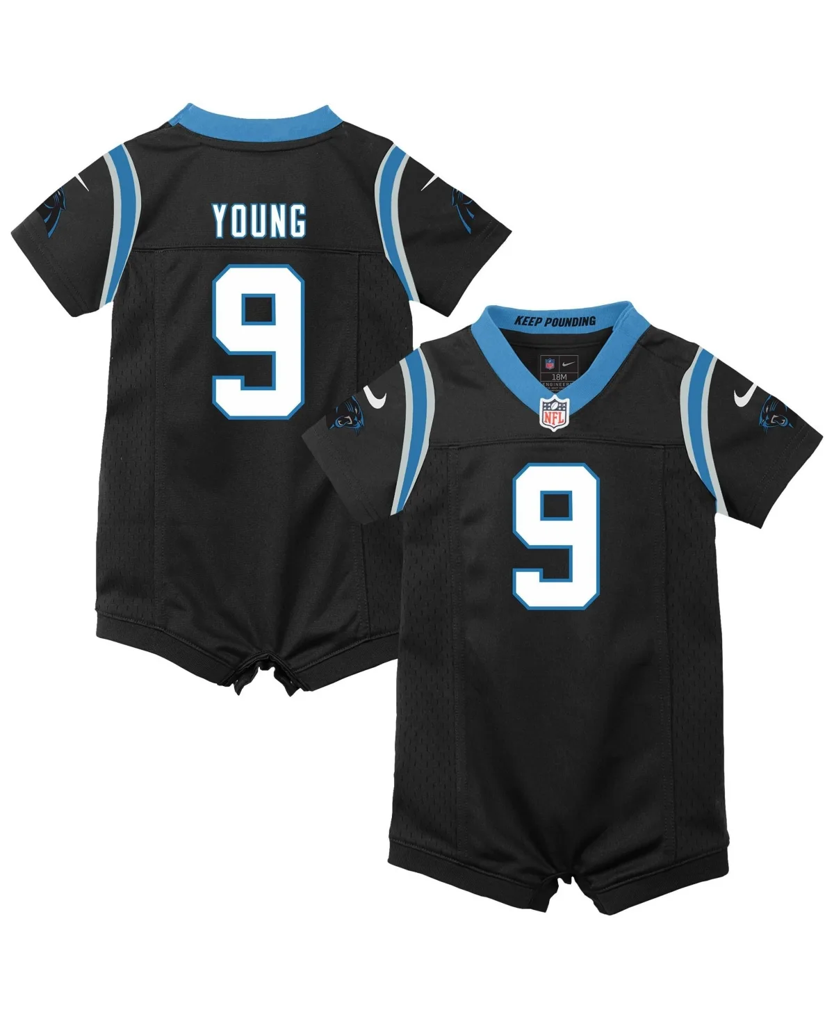 Bryce Young Carolina Panthers Romper Game Jersey by Nike
