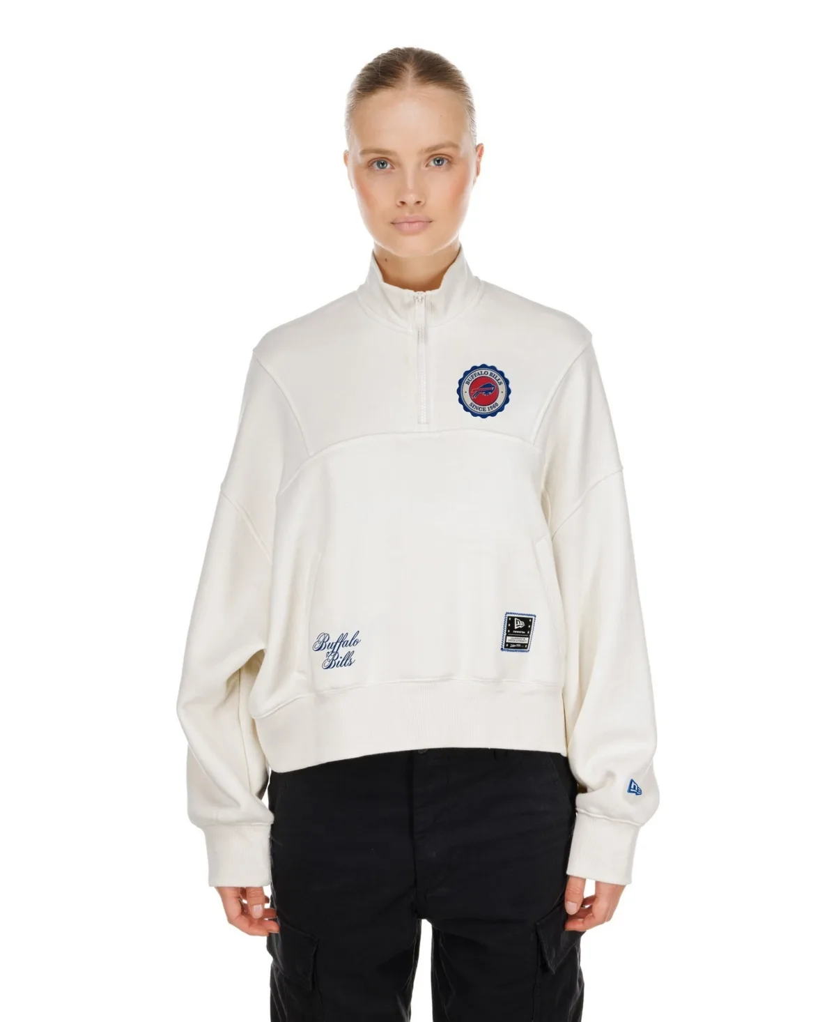 Buffalo Bills Academic Quarter-Zip Pullover by New Era