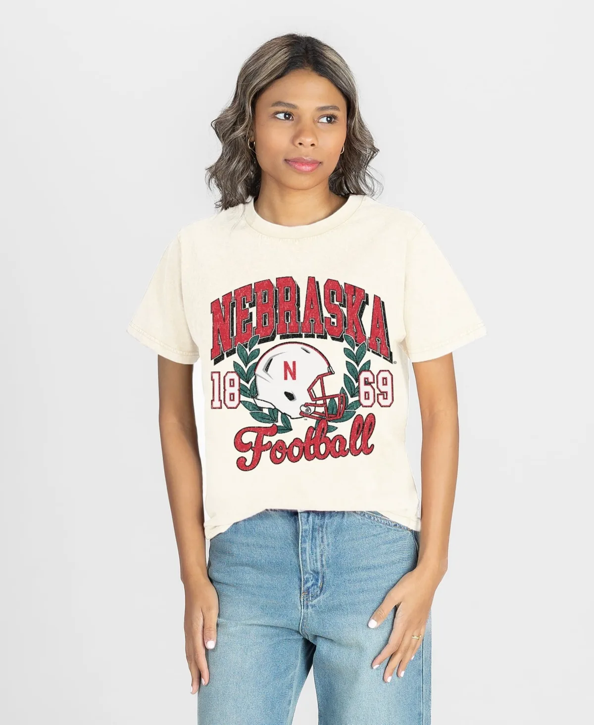 Nebraska Huskers Raised on Victory T-Shirt