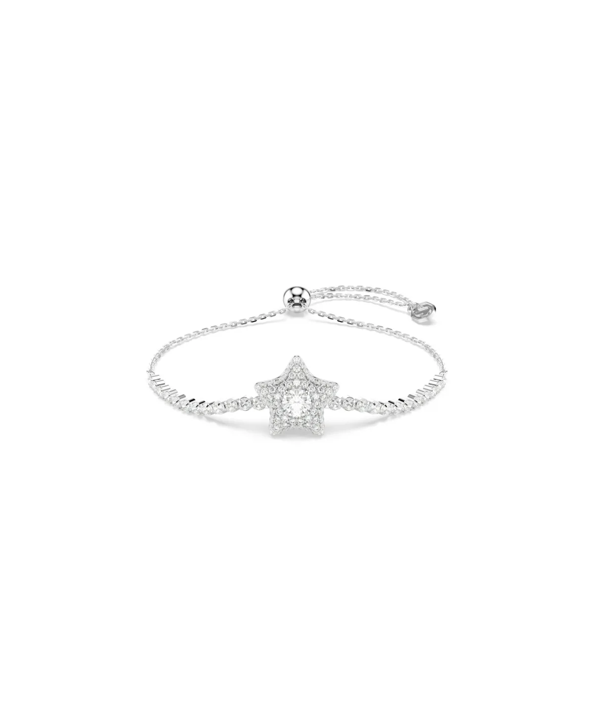 Sublima Adjustable White Zirconia Star Bracelet by Swarovski