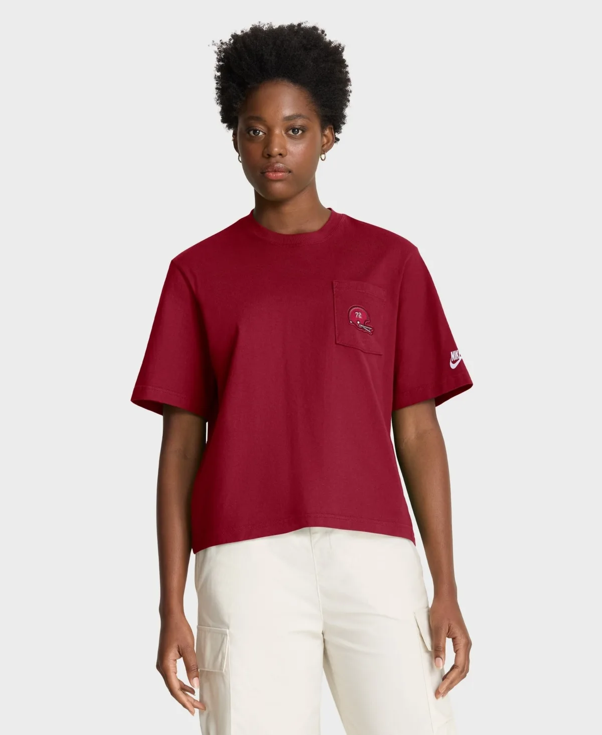 Alabama Crimson Tide Legacy Pocket Boxy T-Shirt by Nike