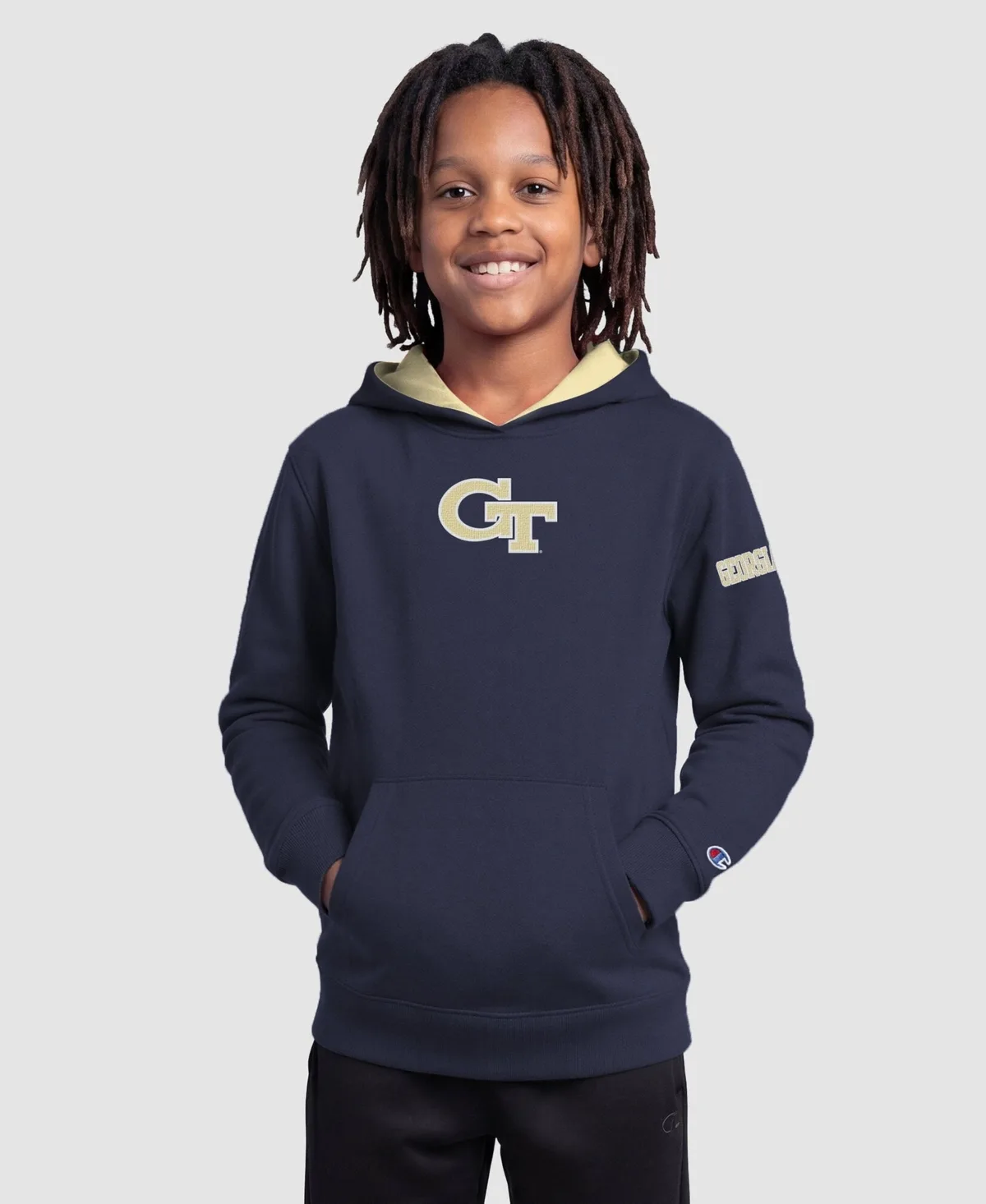 Georgia Tech Yellow Jackets Fleece Hoodie by Champion