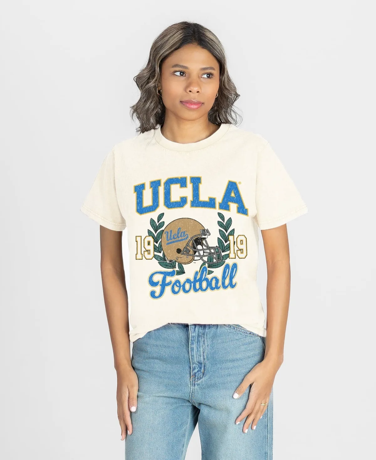 Ucla Bruins Raised on Victory T-Shirt by Gameday Couture