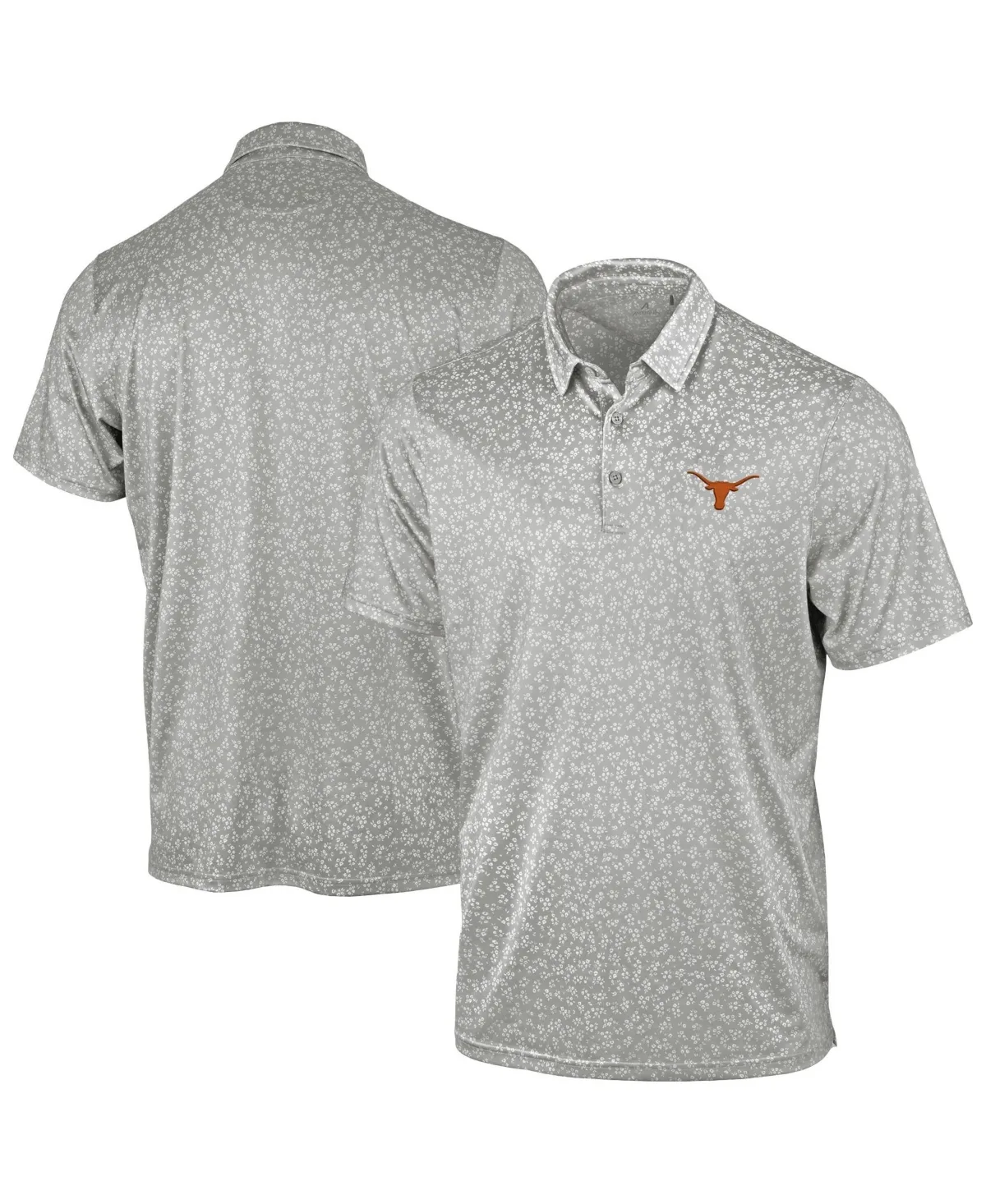 Texas Longhorns Mono Floral Polo Shirt