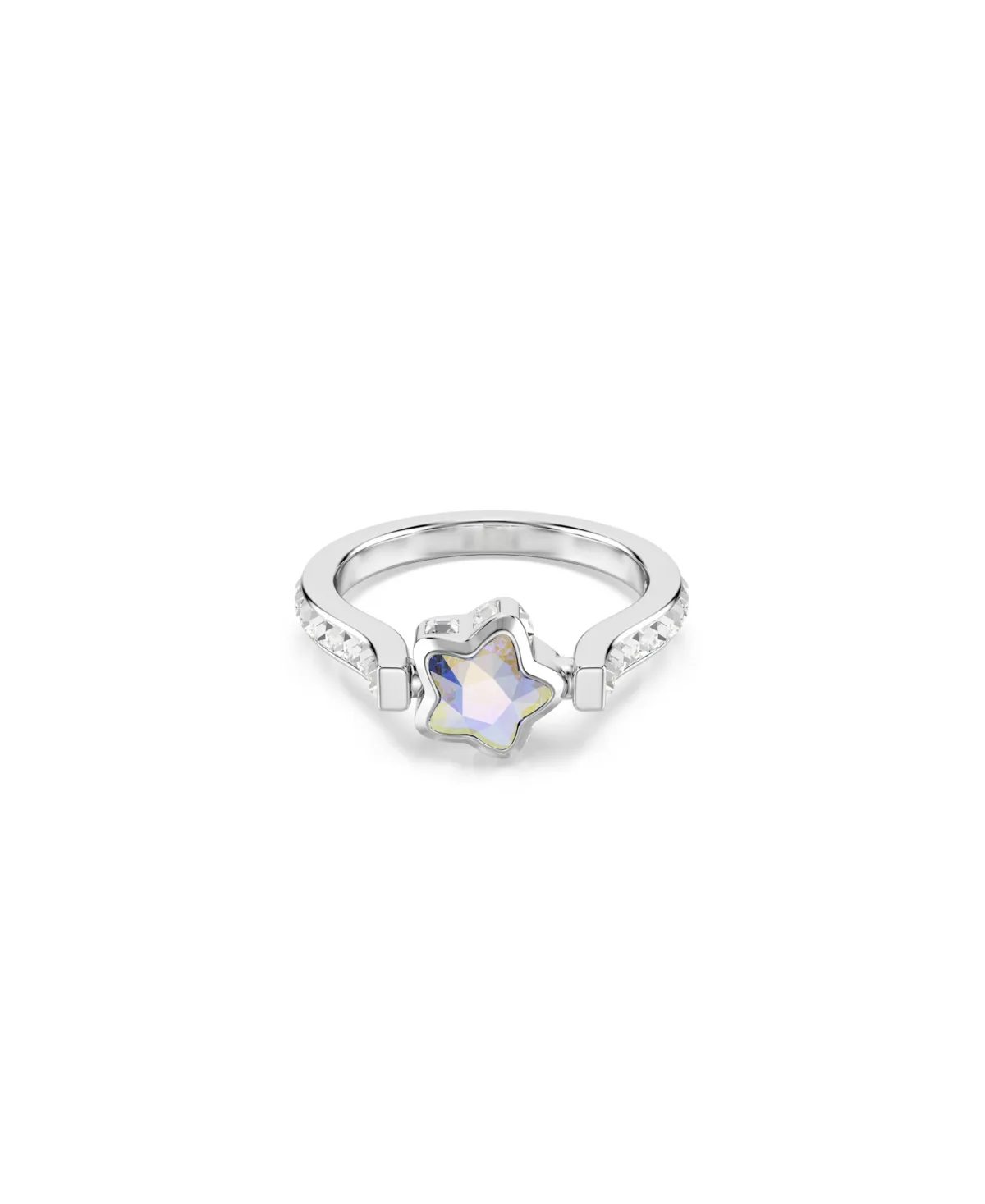 Mixed-Cut Crystal Star Ring by Swarovski