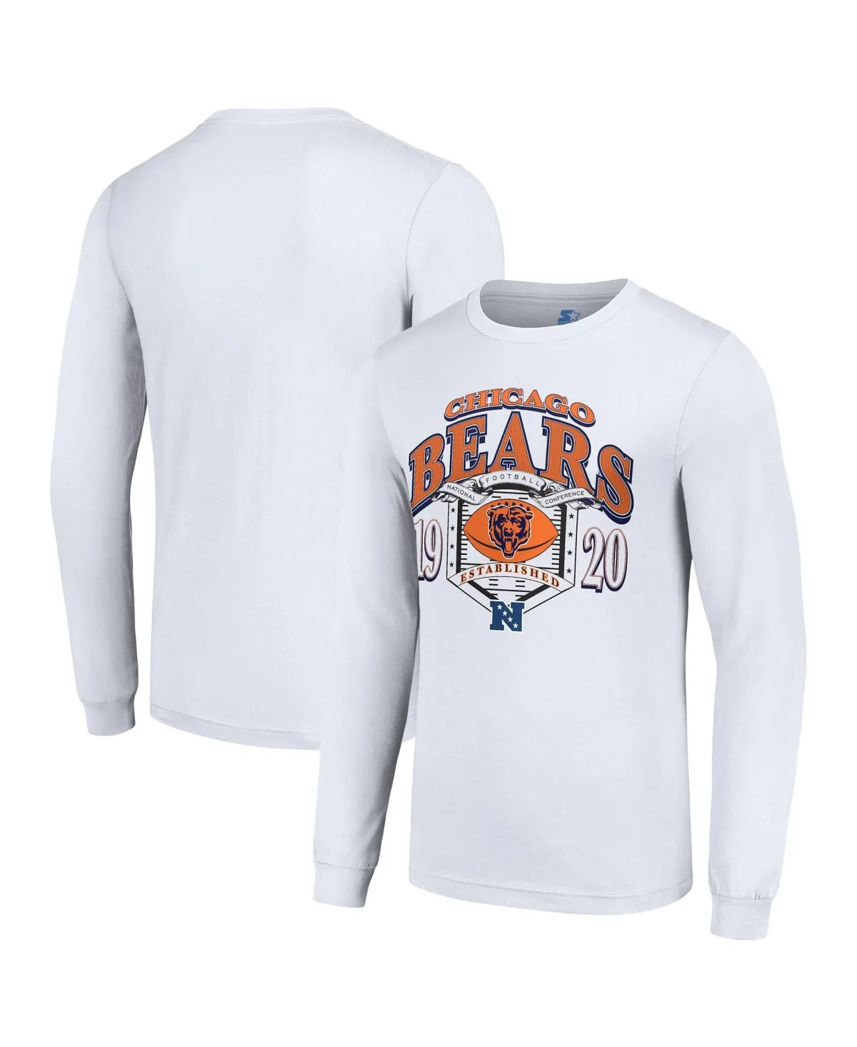 Chicago Bears Retro Graphic Long Sleeve T-Shirt