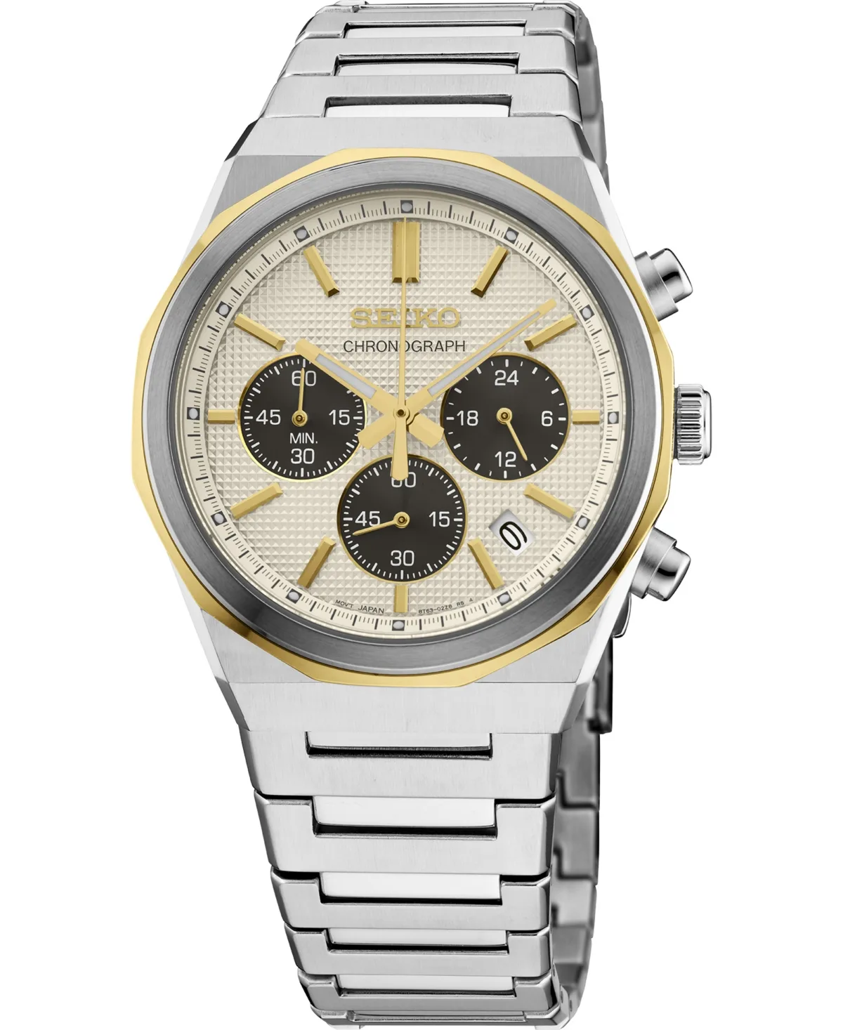 Two-Tone Stainless Steel Bracelet Watch 40mm by Seiko