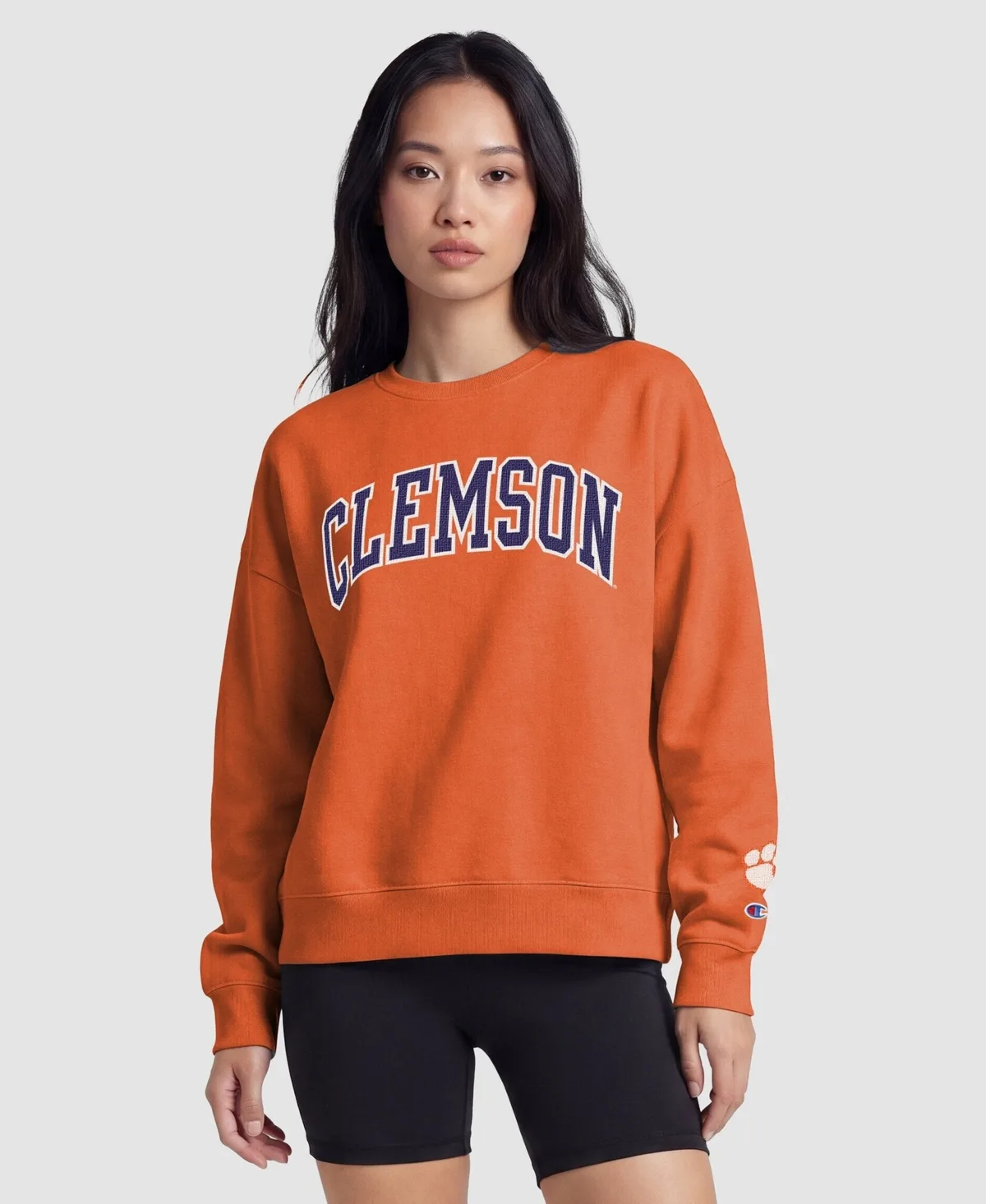 Clemson Tigers Fleece Crew Sweatshirt