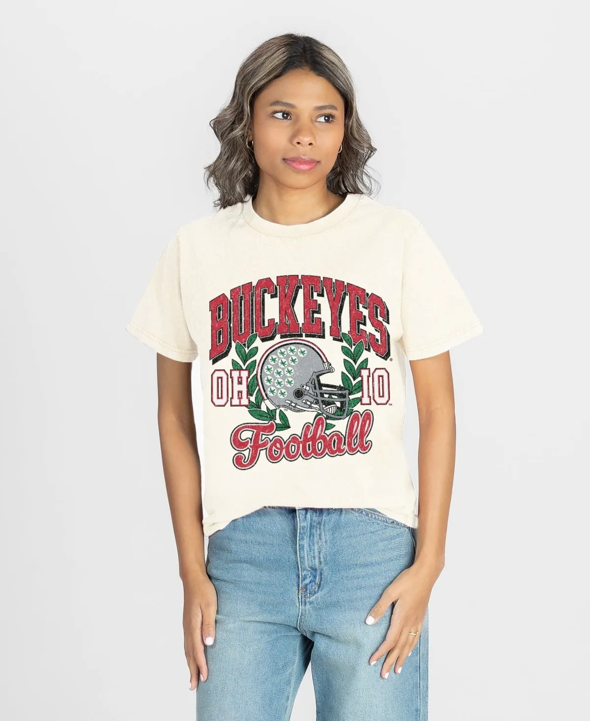 Ohio State Buckeyes Raised on Victory T-Shirt by Gameday Couture