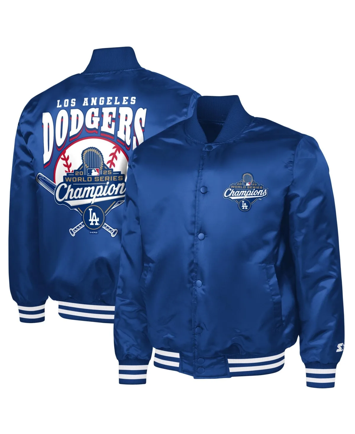 Los Angeles Dodgers Adaptive Satin Varsity Jacket