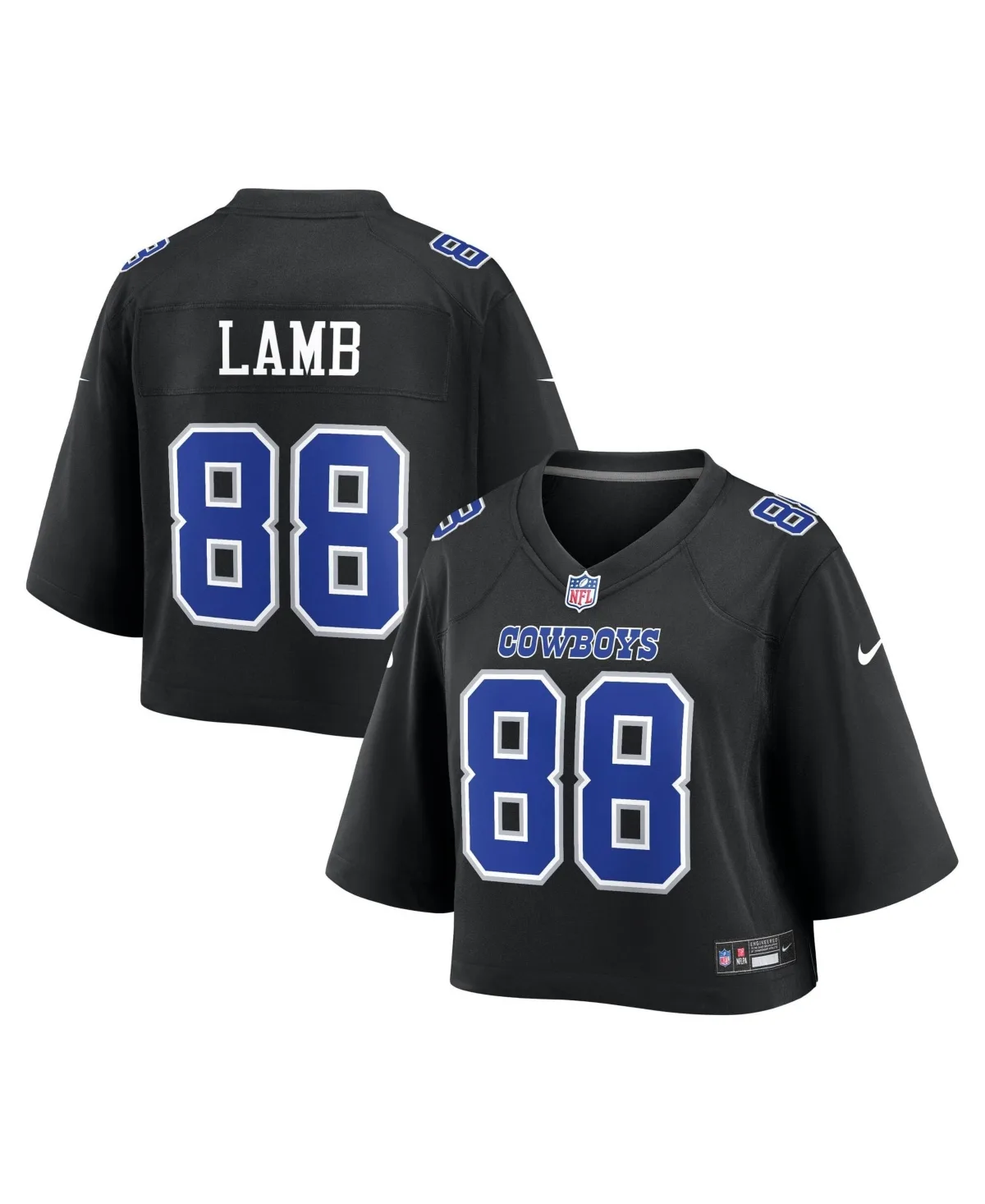 CeeDee Lamb Dallas Cowboys Cropped Fashion Game Jersey by Nike