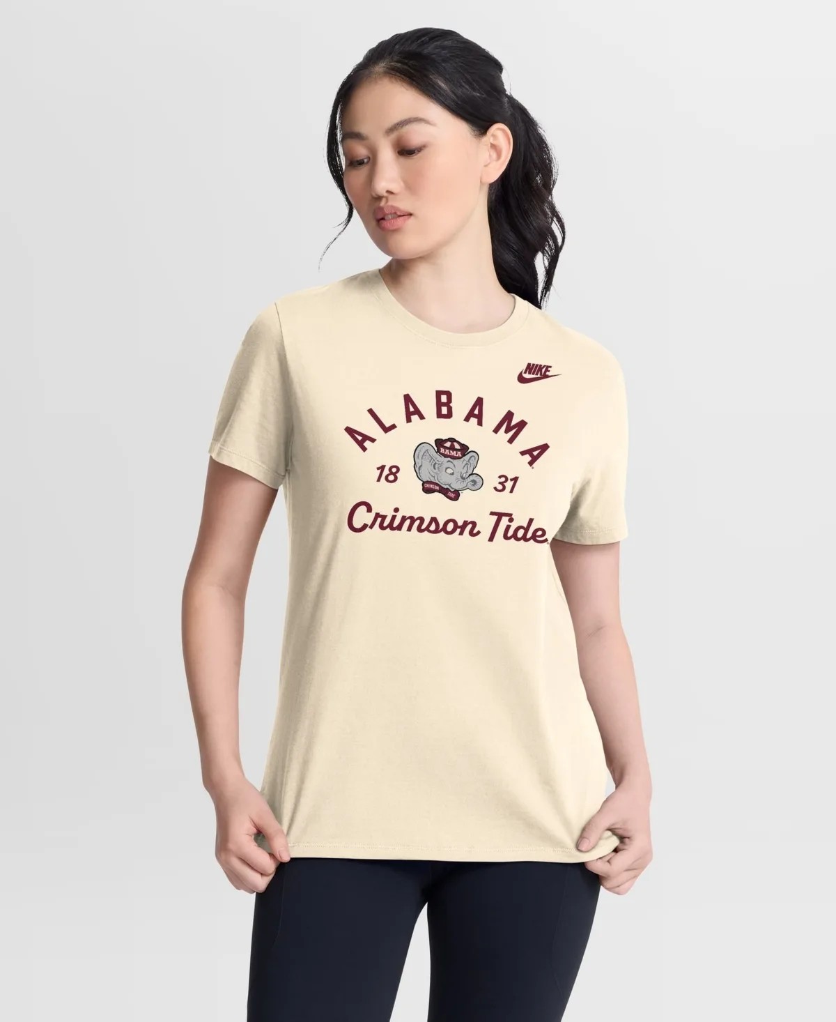 Alabama Crimson Tide Legacy Team Name T-Shirt by Nike
