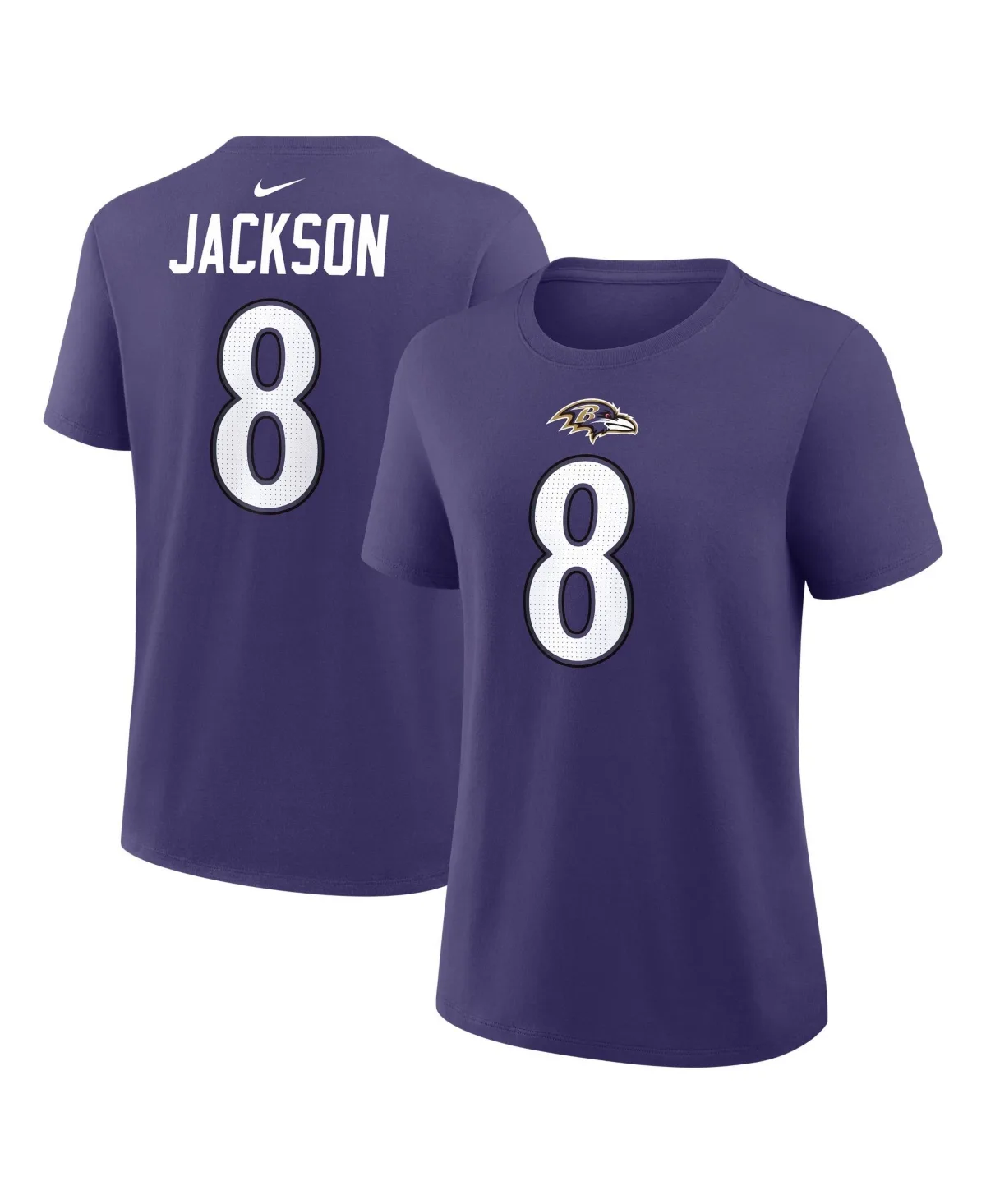 Lamar Jackson Baltimore Ravens Name & Number T-Shirt by Nike