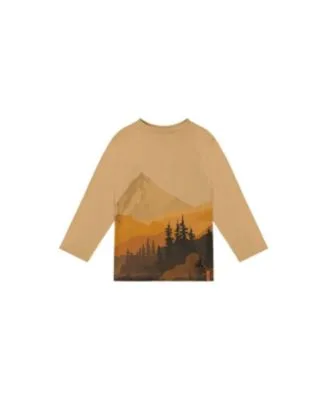 Long Sleeve Cotton T-Shirt by Deux Par Deux