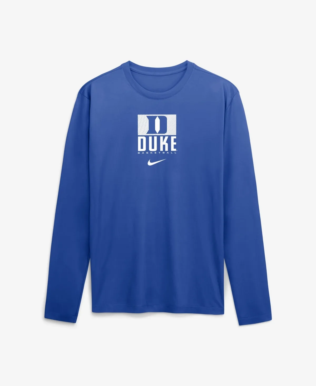 Duke Blue Devils Courtside Legend Dri-Fit Long-Sleeve T-Shirt by Nike