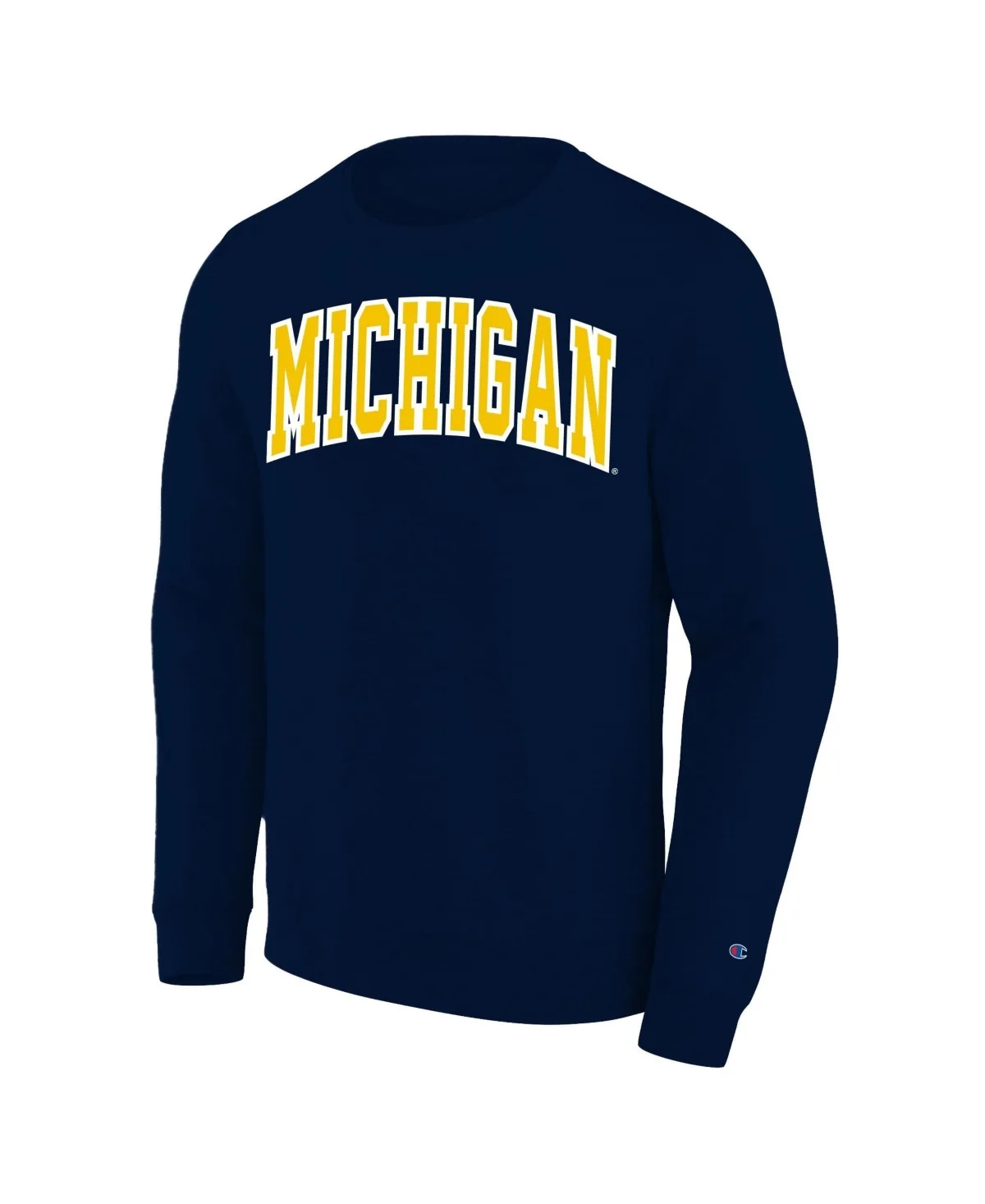 Michigan Wolverines Arch Applique Sweatshirt by Champion