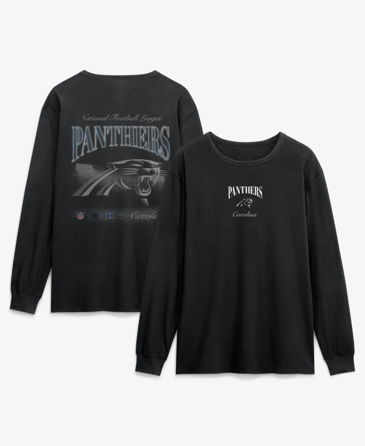 Carolina Panthers Midnight Falls Long-Sleeve T-Shirt by Fanatics