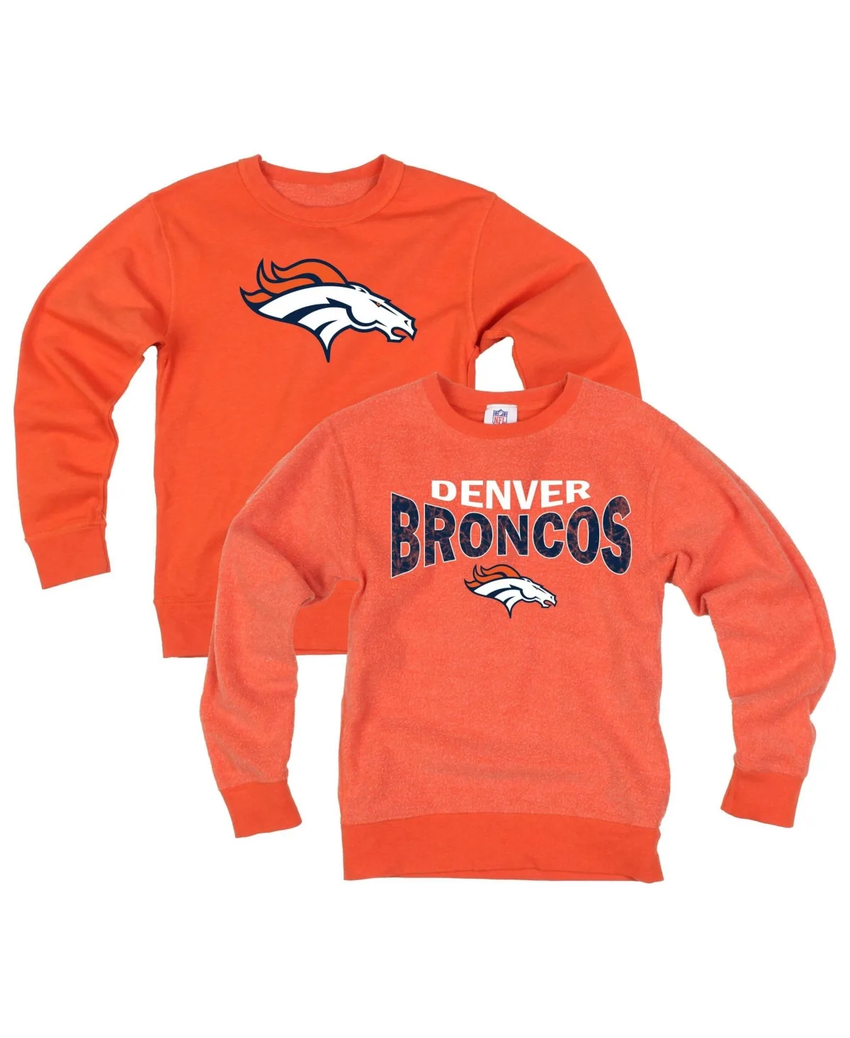 Denver Broncos Reversible Fleece Sweatshirt by Wes & Willy