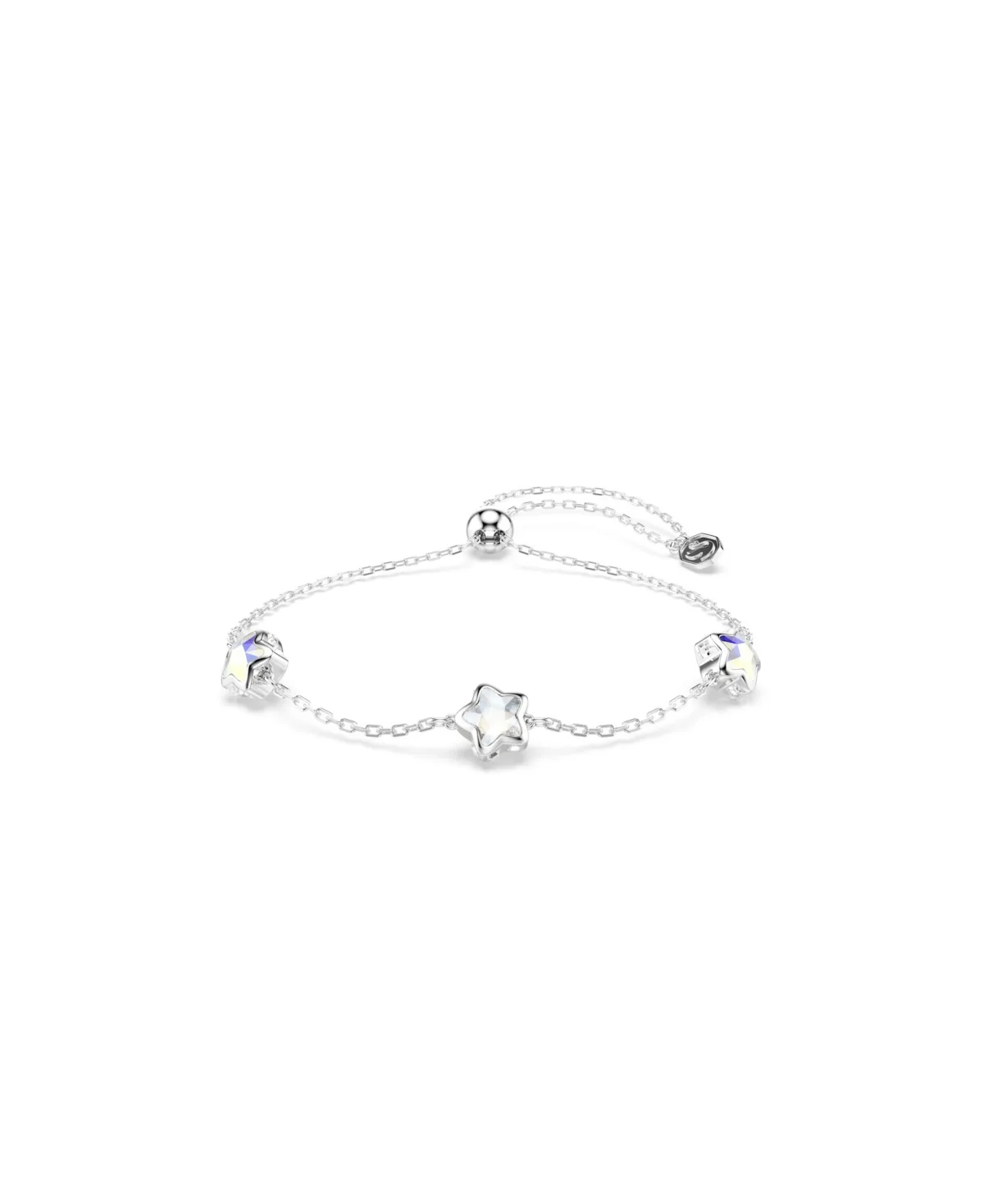 Crystal Silver-Tone Star Adjustable Bracelet by Swarovski