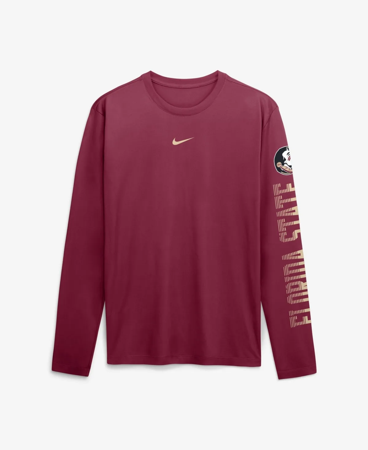 Florida State Seminoles Primetime Logo Sleeve Legend Dri-Fit Long-Sleeve T-Shirt by Nike