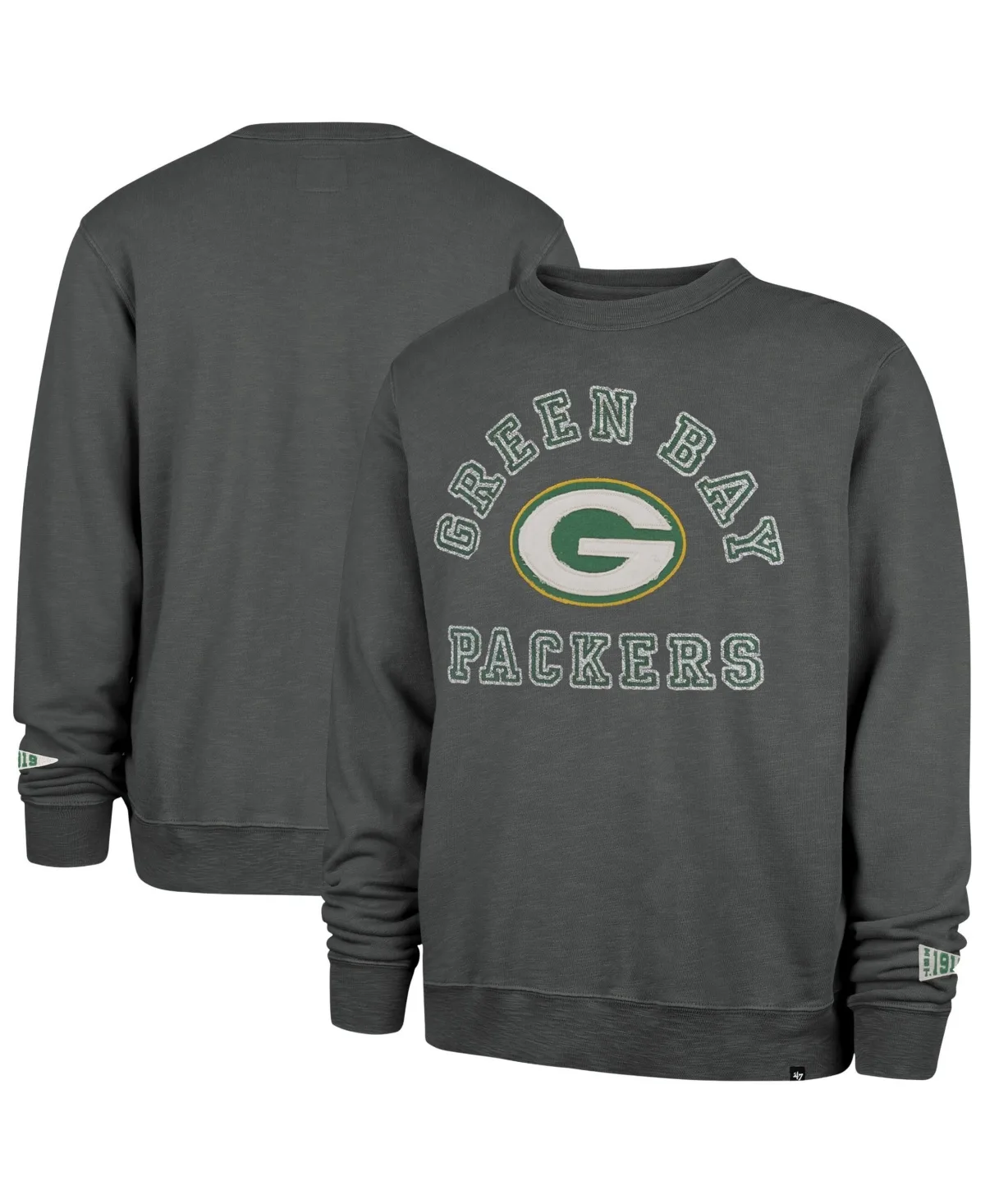 Green Bay Packers Calderwood Well Worn French Terry Sweatshirt