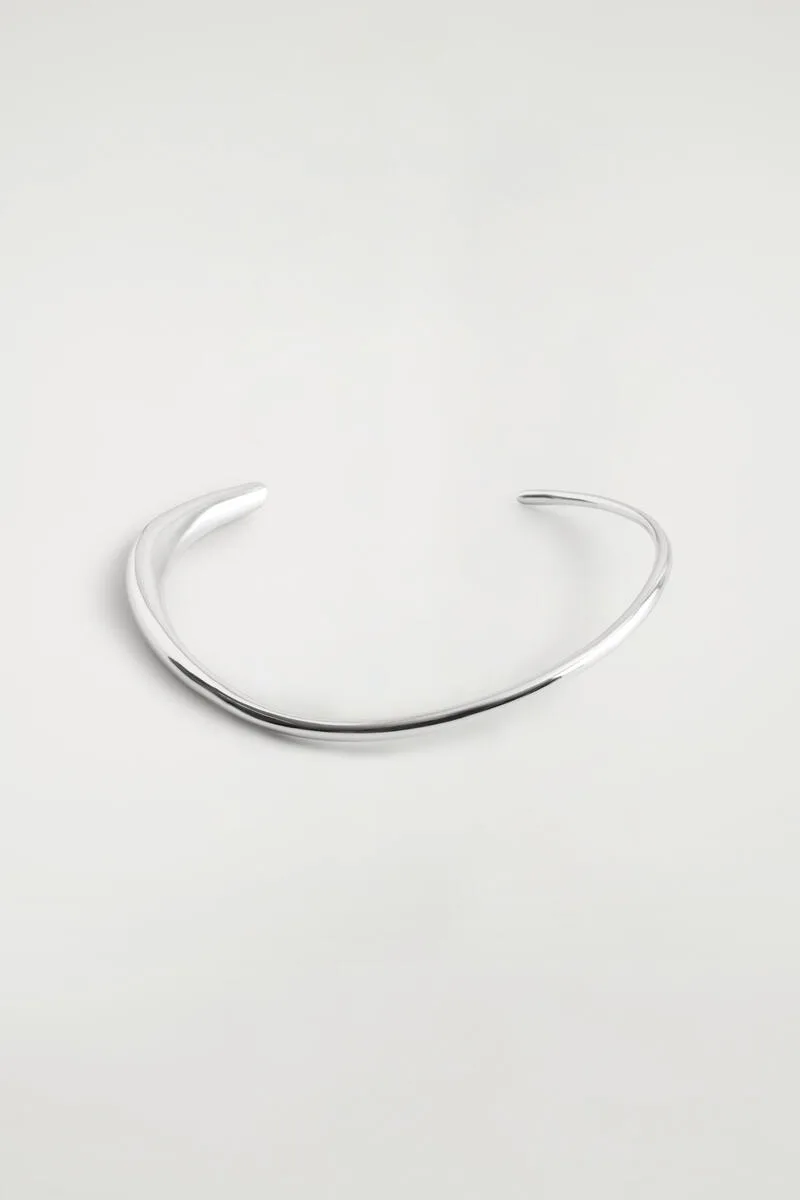 Sculptural Cuff Necklace by COS