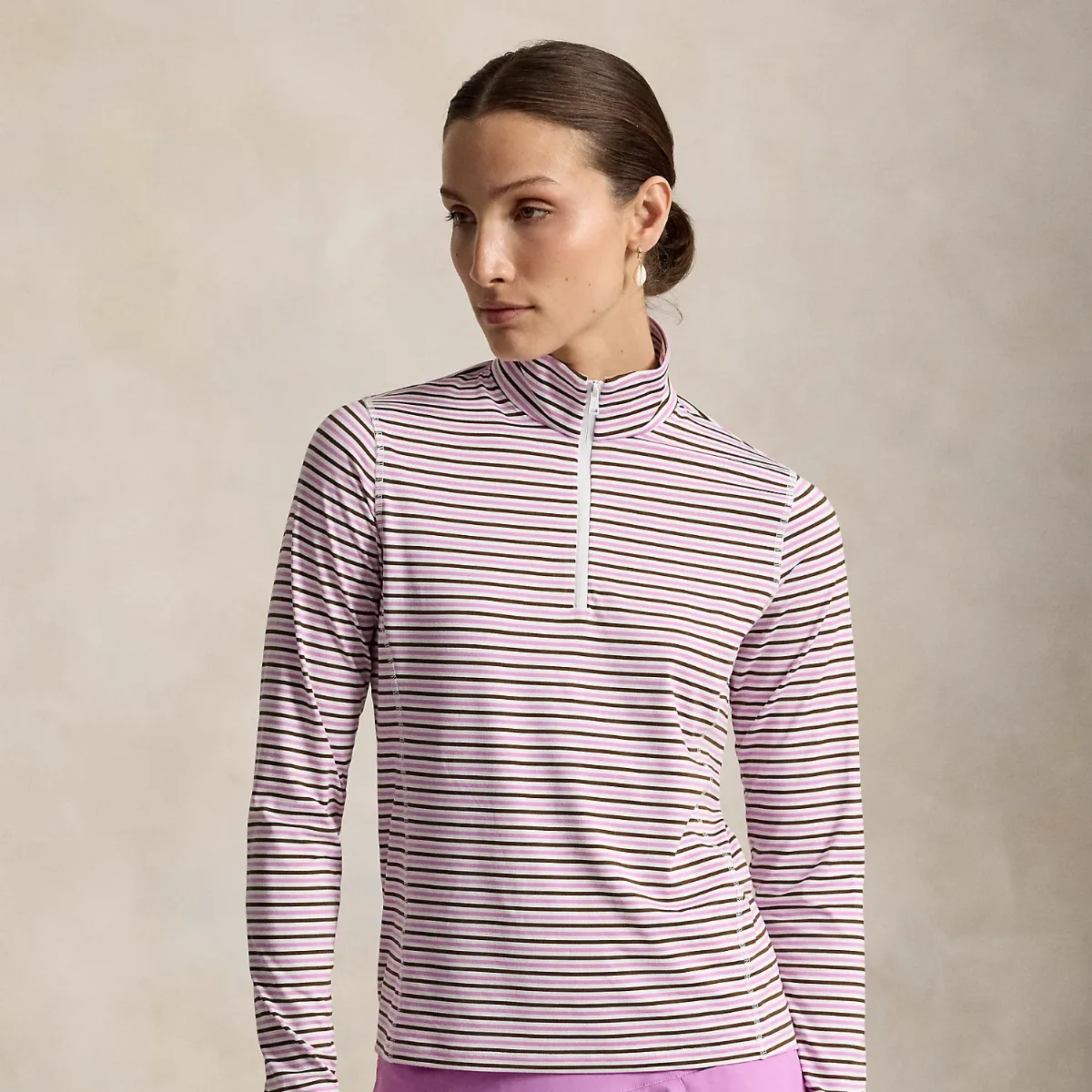 Striped Performance Quarter-Zip by Ralph Lauren RLX