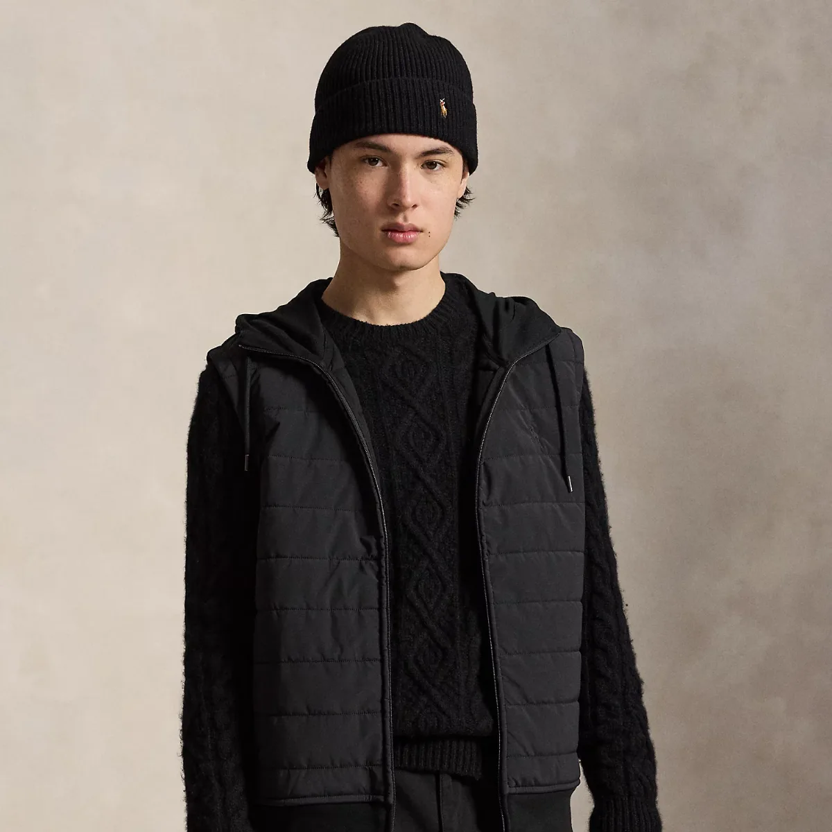 Hybrid Hooded Gilet by Polo Ralph Lauren
