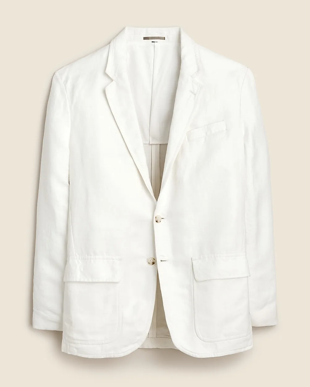 Big-Fit Suit Jacket in Italian Linen by J.Crew