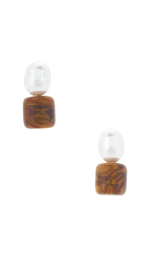 Pebble Stud Earrings by Lele Sadoughi