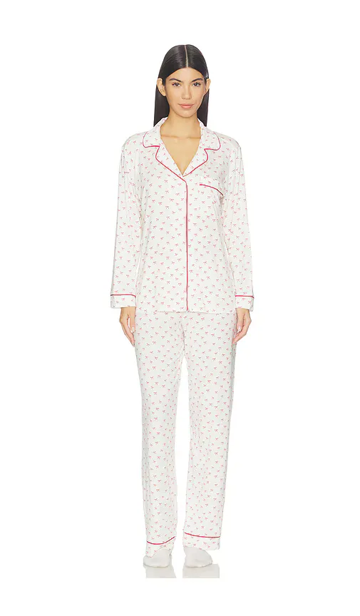 Gisele Printed Long Pajama Set