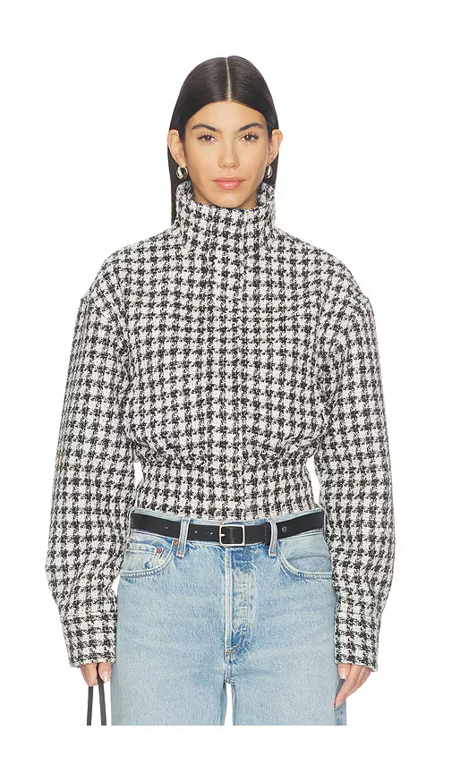 Rachel Tweed Bomber Jacket by Lovers and Friends