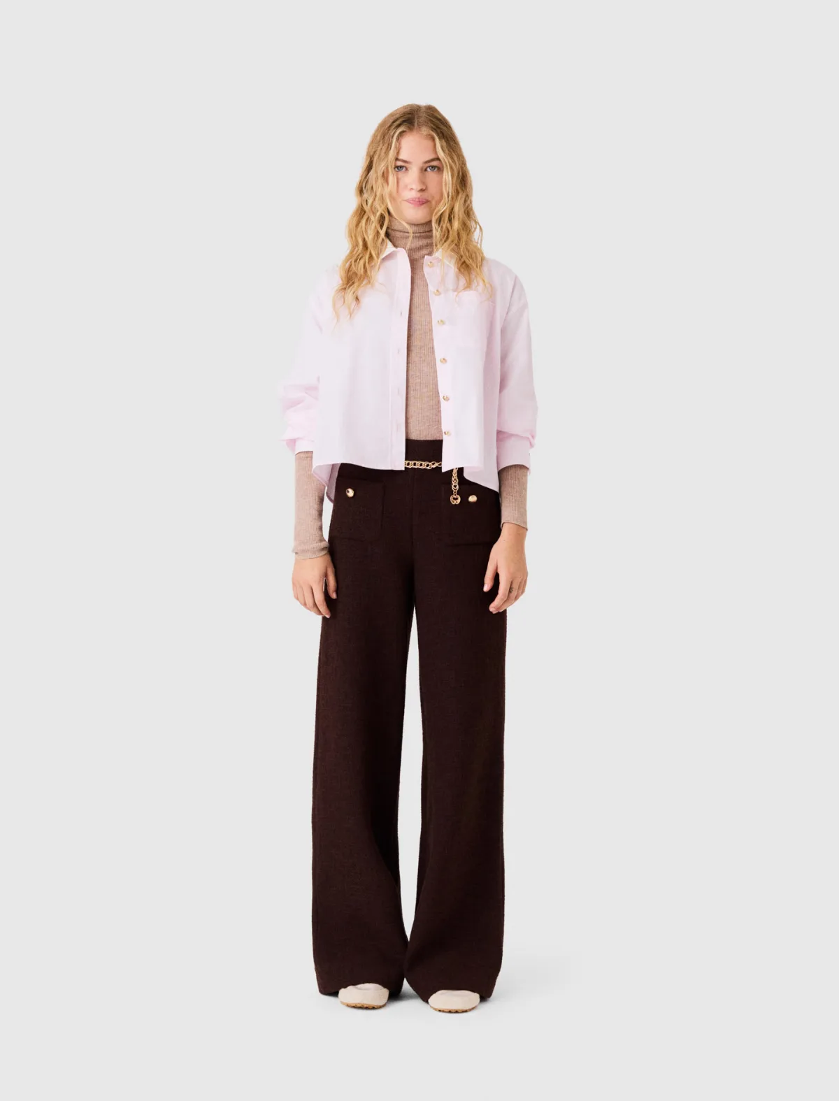 Tweed Trousers by Maje