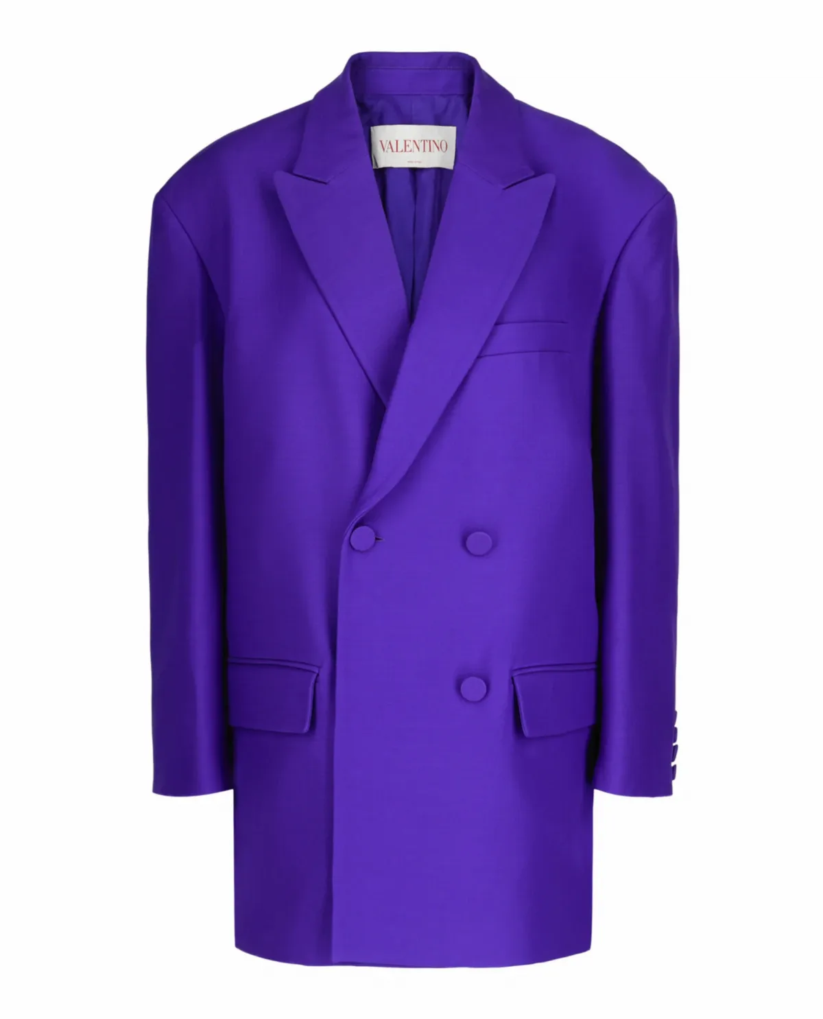Oversized Double-Breasted Blazer by Valentino