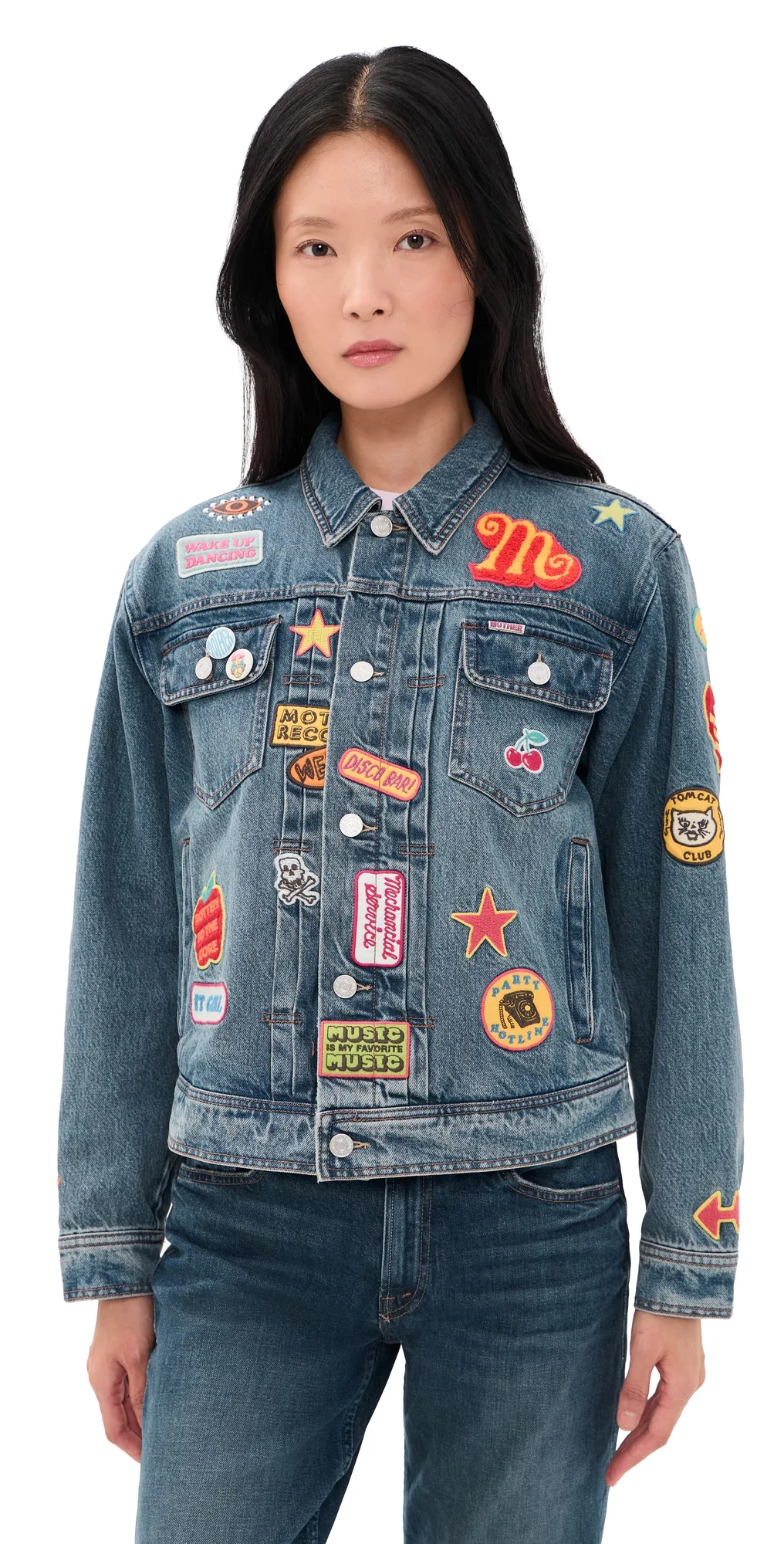 The Duo Denim Jacket by MOTHER