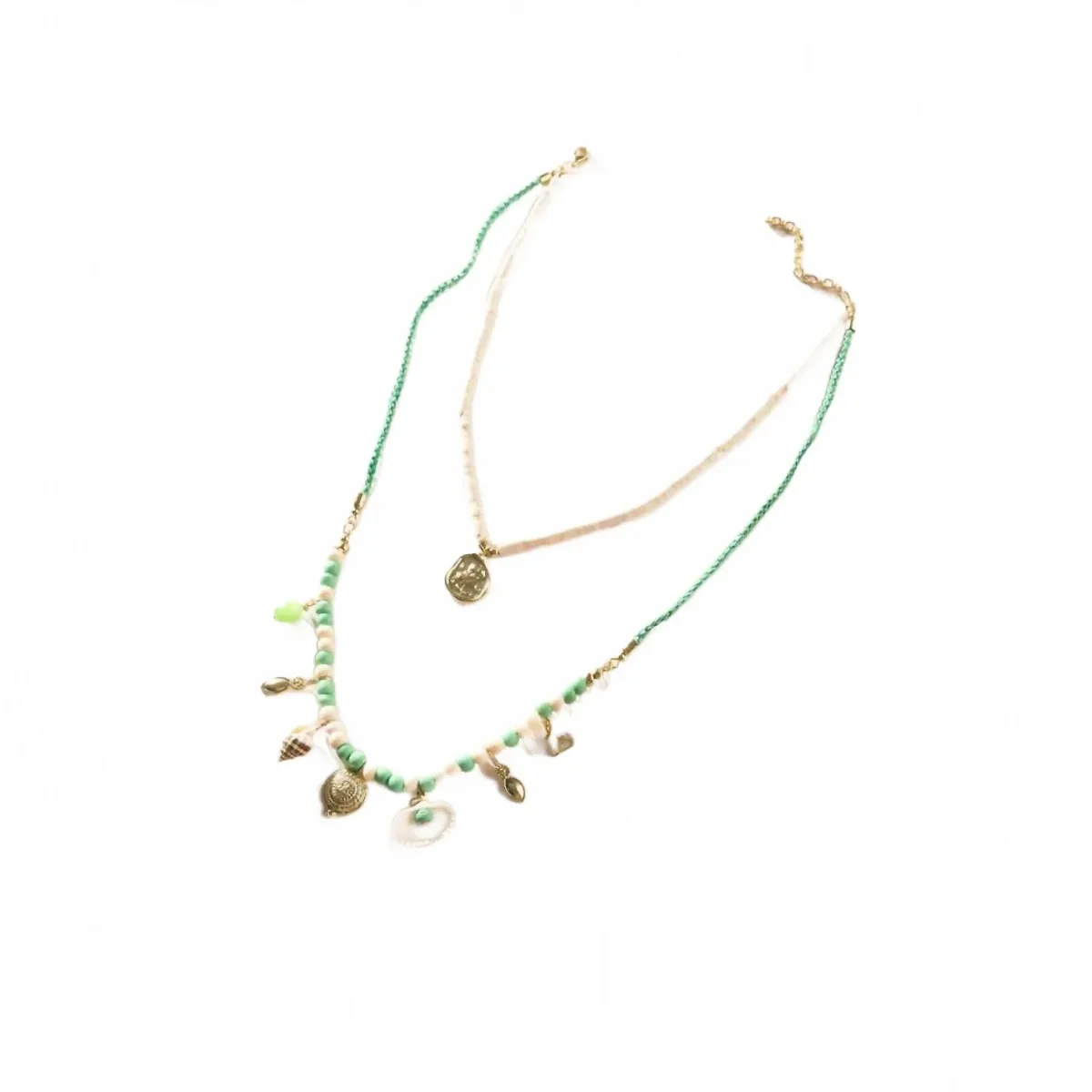 My Treasures Double-Strand Charm Necklace by Myra Bag