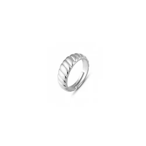 Croissant Ring in Sterling Silver Gold Vermeil by Spero London