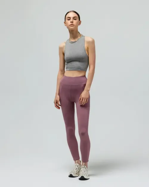 The Heather Cropped Tank by Reformer