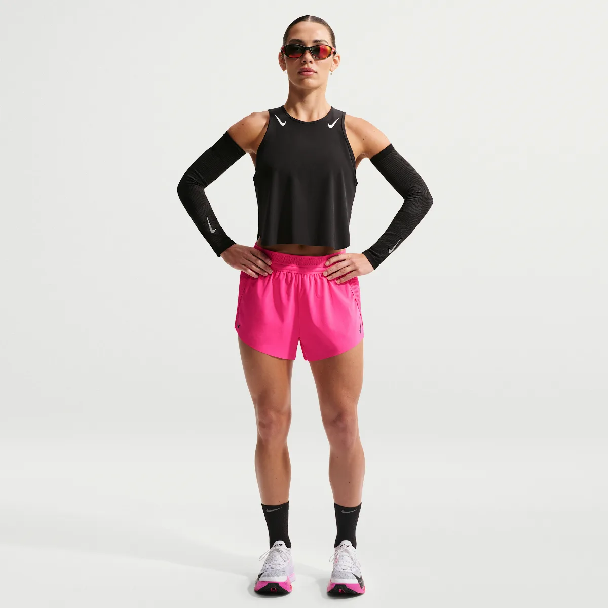 AeroSwift Dri-FIT ADV Mid-Rise 3" Brief-Lined Running Shorts by Nike