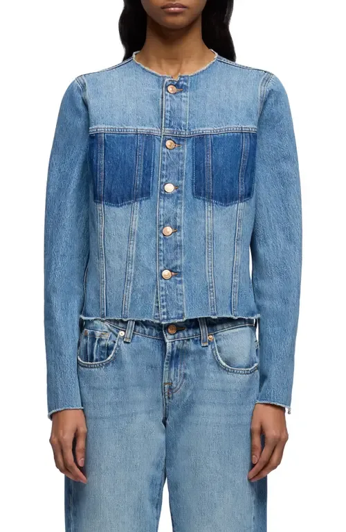 Vicky Denim Jacket by 7 For All Mankind